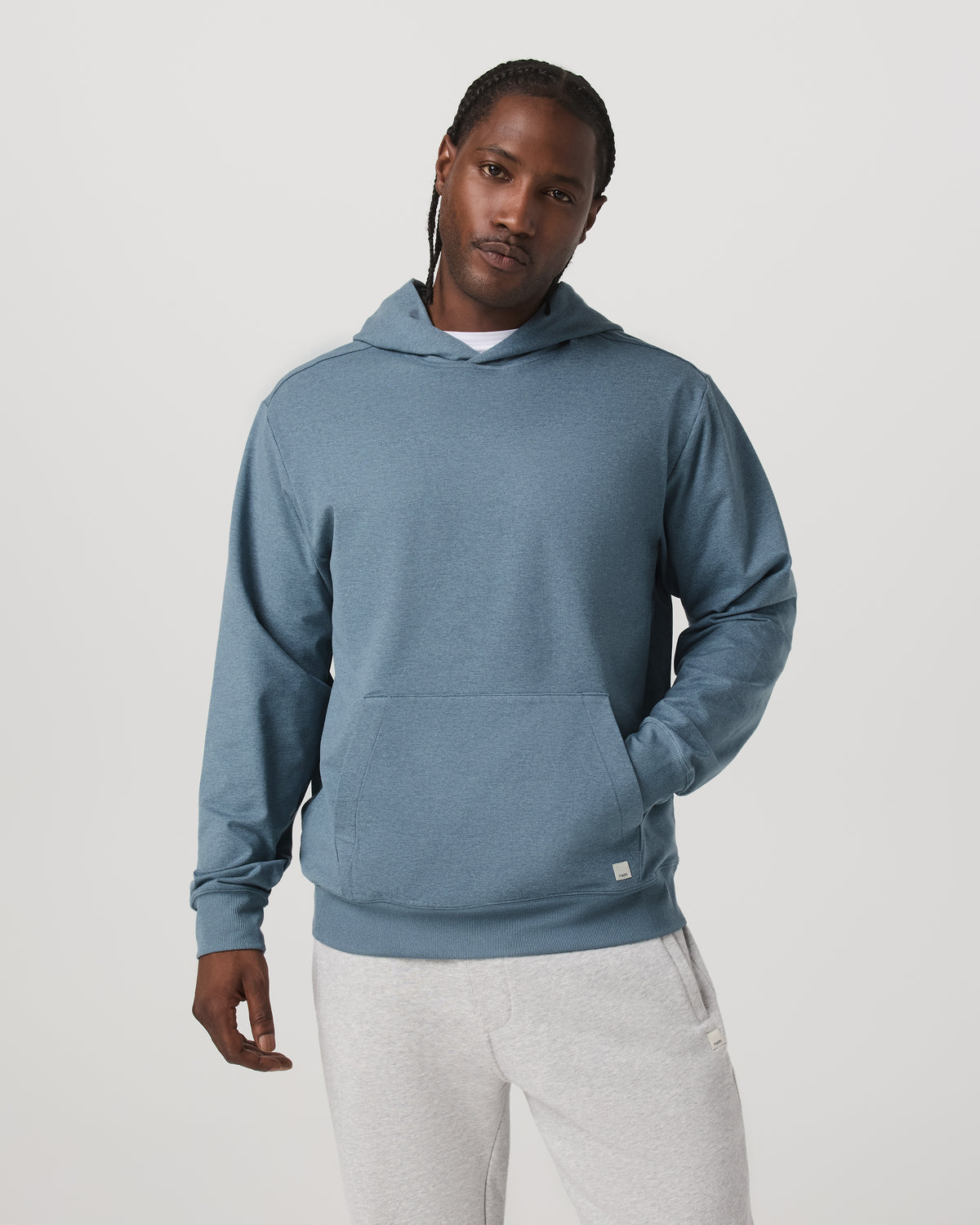 Men Vuori Coronado Pullover Hoodie 2.0 Men's Abyss Heather Hoodie
