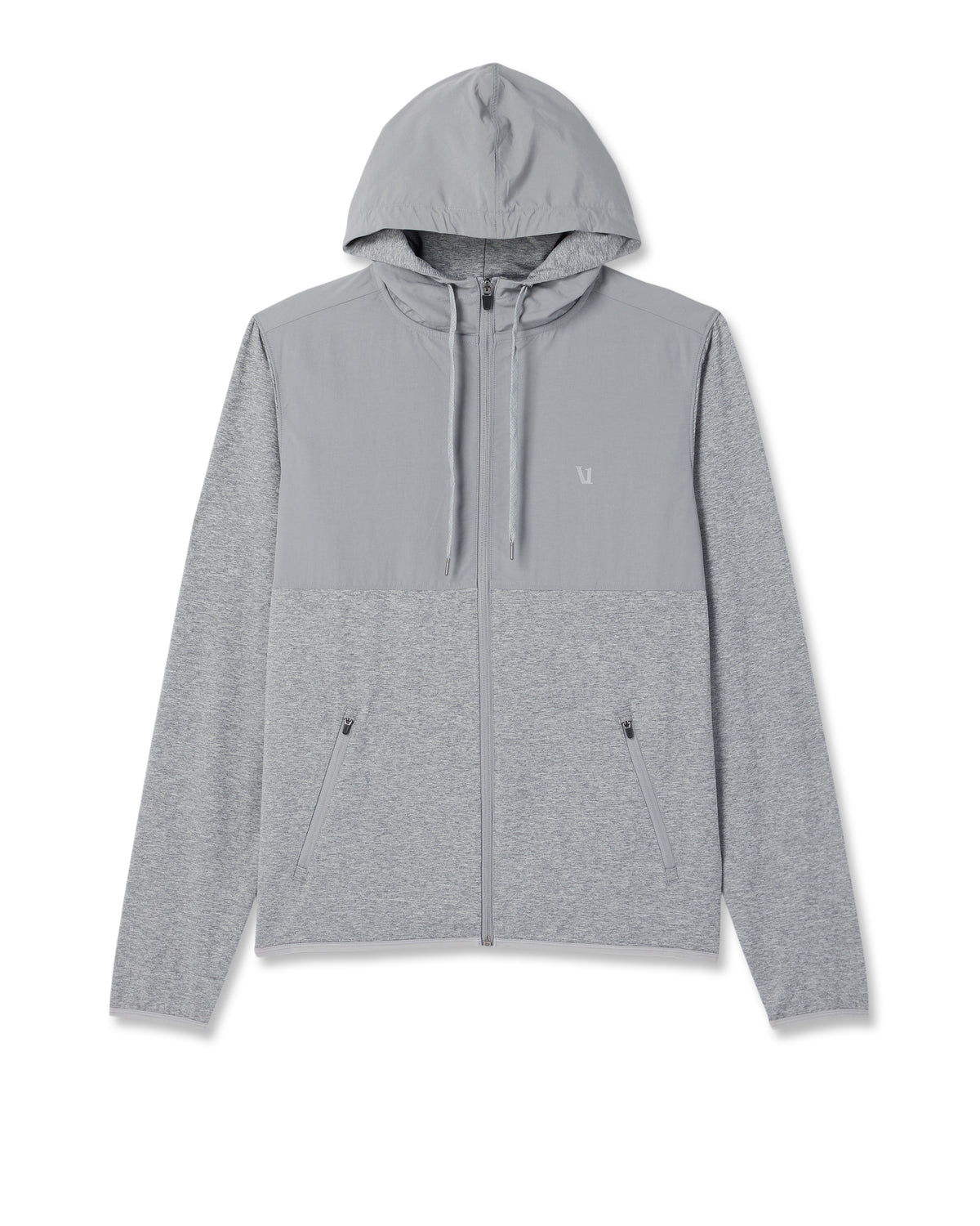Men Vuori Sunday Element Jacket Men's Grey Heather Jacket