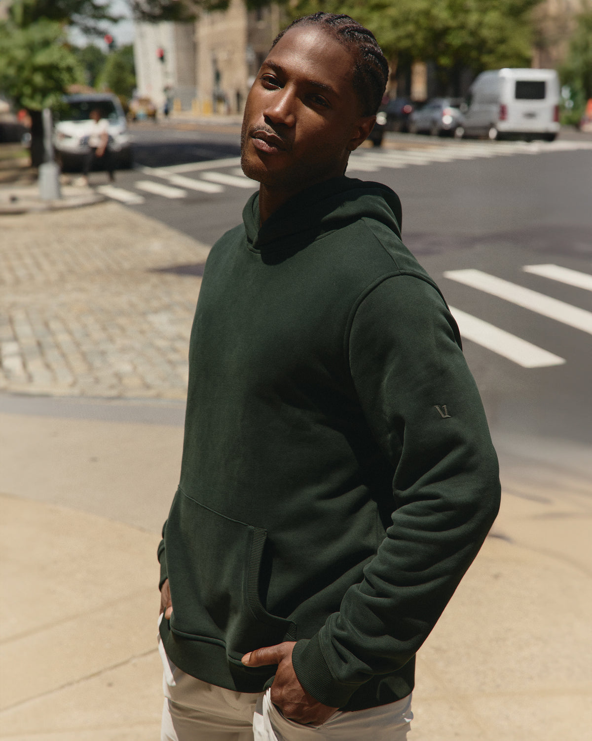 Men Vuori Seaside Pullover Hoodie Men's Evergreen Pullover Hoodie