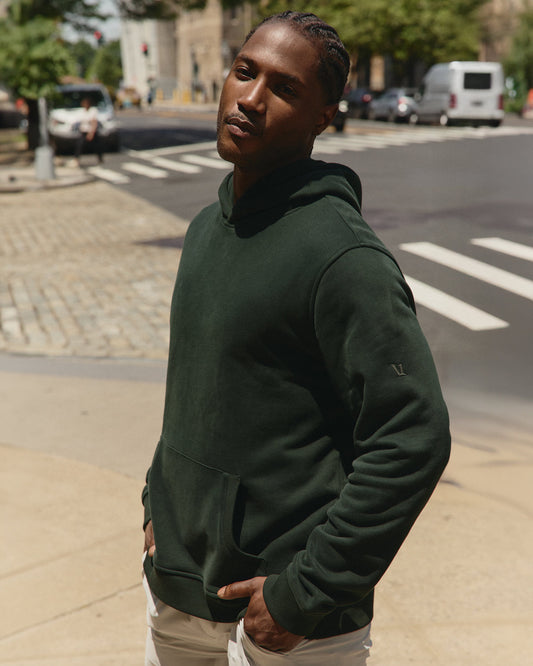 Men Vuori Seaside Pullover Hoodie Men's Evergreen Pullover Hoodie