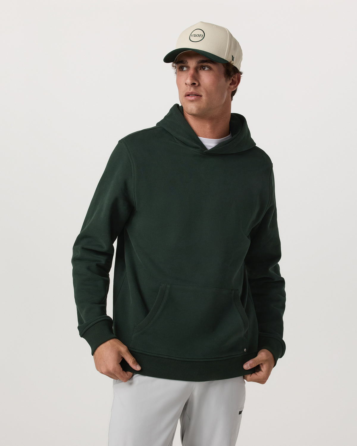 Men Vuori Seaside Pullover Hoodie Men's Evergreen Pullover Hoodie