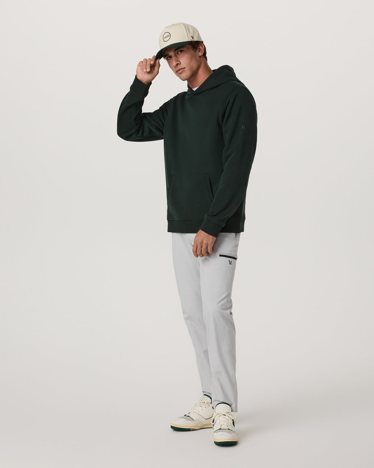 Men Vuori Seaside Pullover Hoodie Men's Evergreen Pullover Hoodie