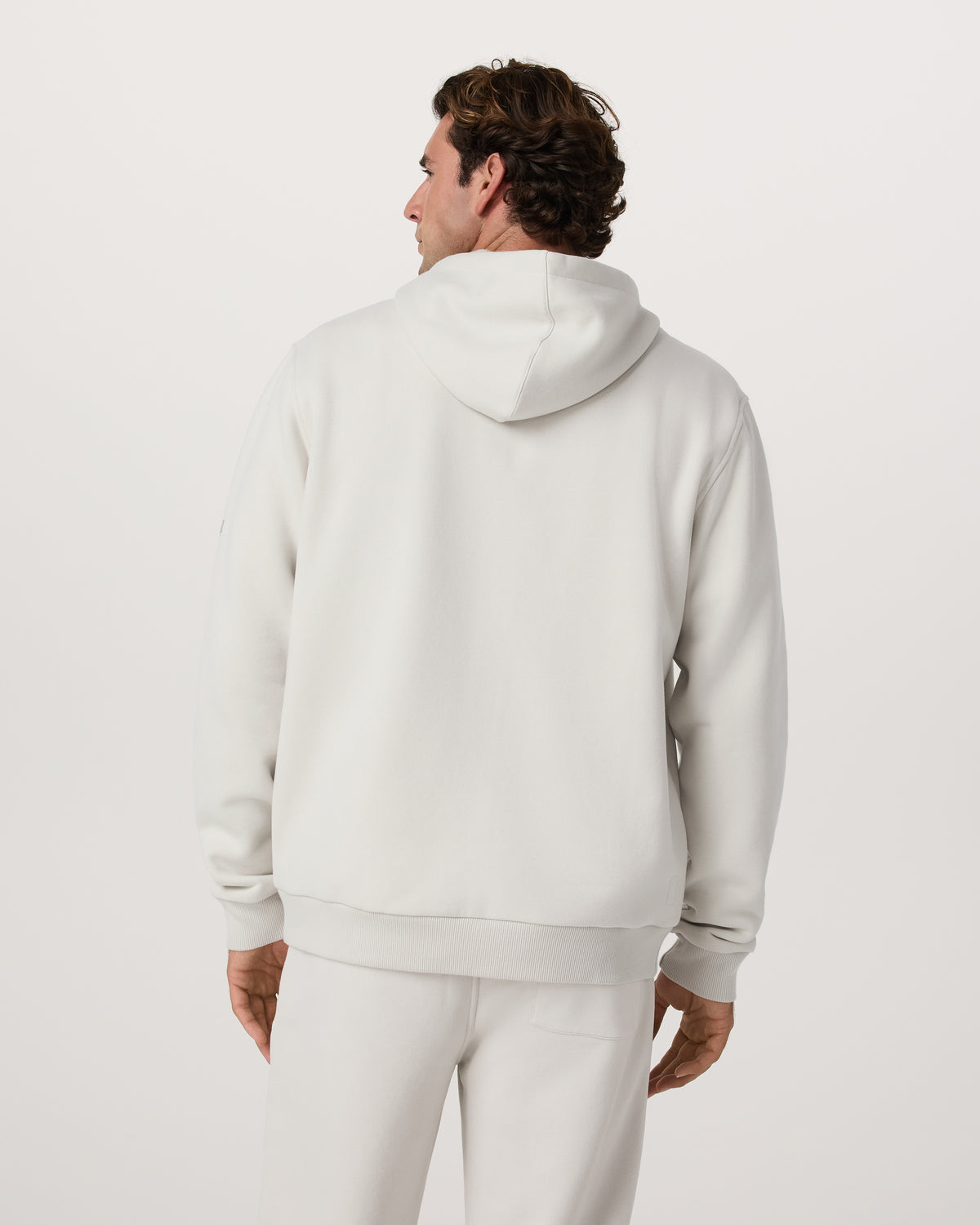Men Vuori Seaside Full Zip 2.0 Men's Salt Full Zip Hoodie