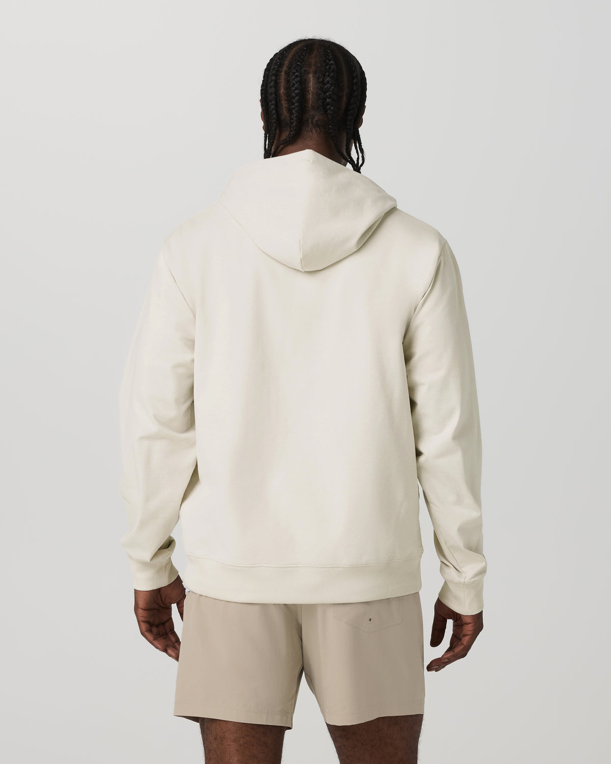 Men Vuori Coronado Pullover Hoodie 2.0 Men's Ivory Heather Hoodie