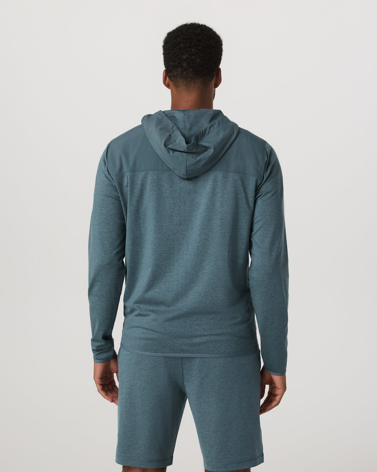 Men Vuori Sunday Element Jacket Men's Blue Sea Heather Jacket
