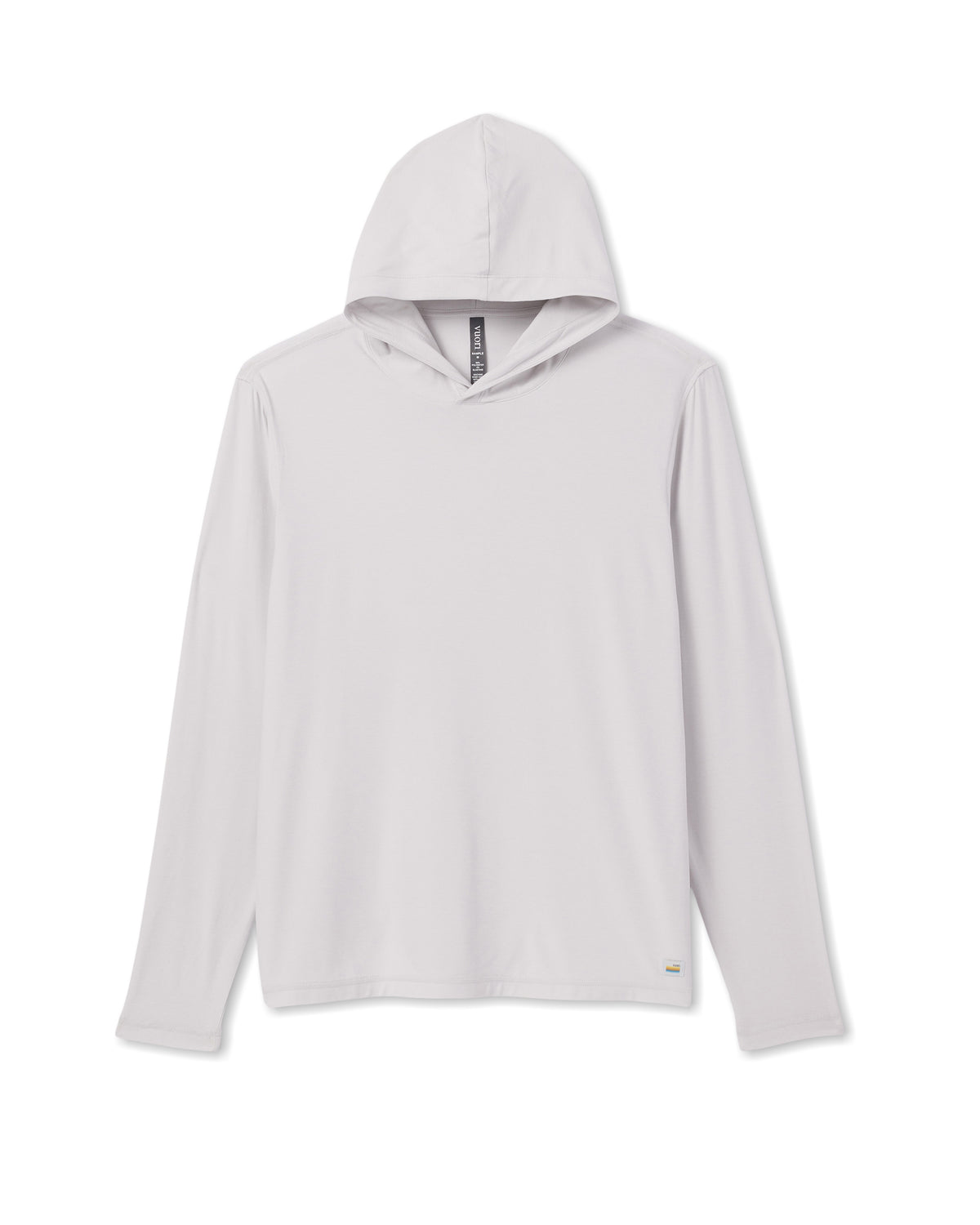 Men Vuori Strato Tech Hoodie Men's Frost Grey Workout Hoodie