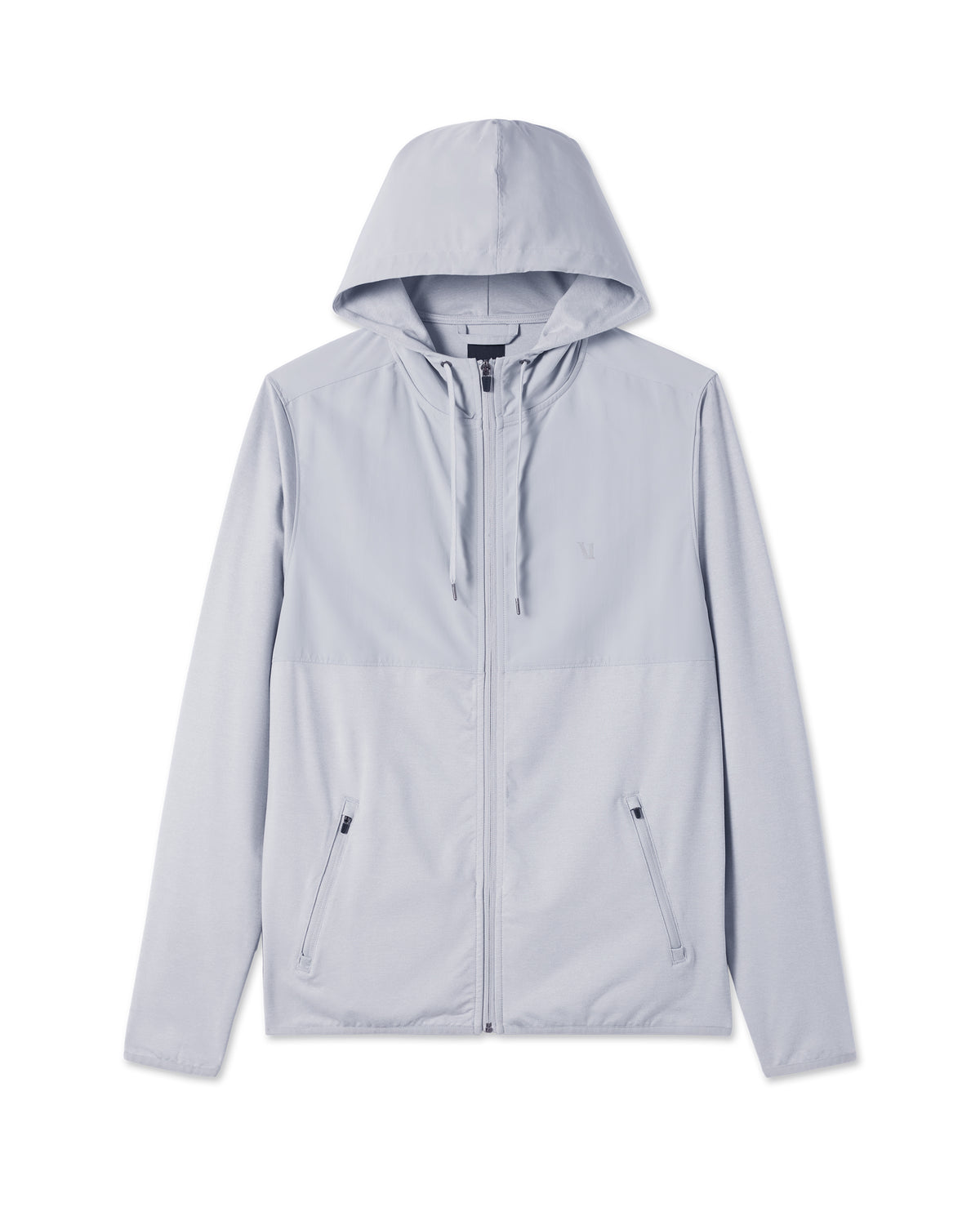 Men Vuori Sunday Element Jacket Platinum Heather