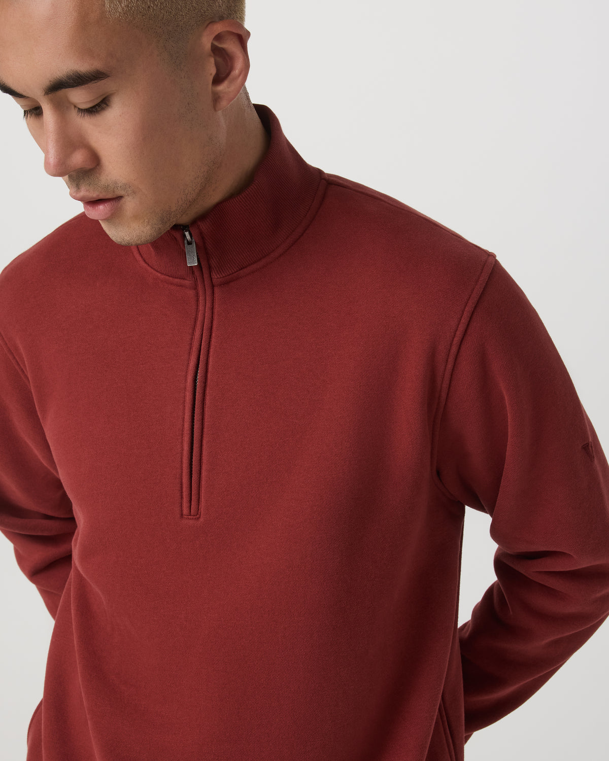 Men Vuori Seaside 1/2 Zip Classic Men's Spiced Apple Pullover