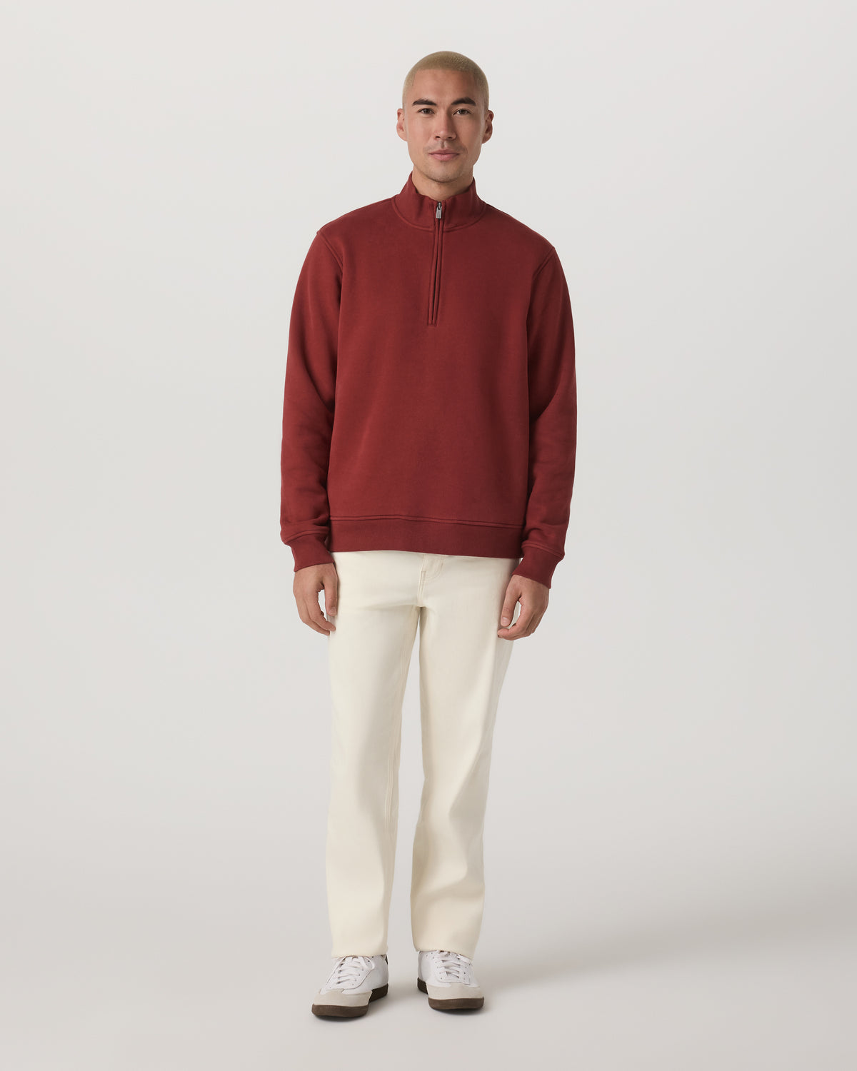 Men Vuori Seaside 1/2 Zip Classic Men's Spiced Apple Pullover