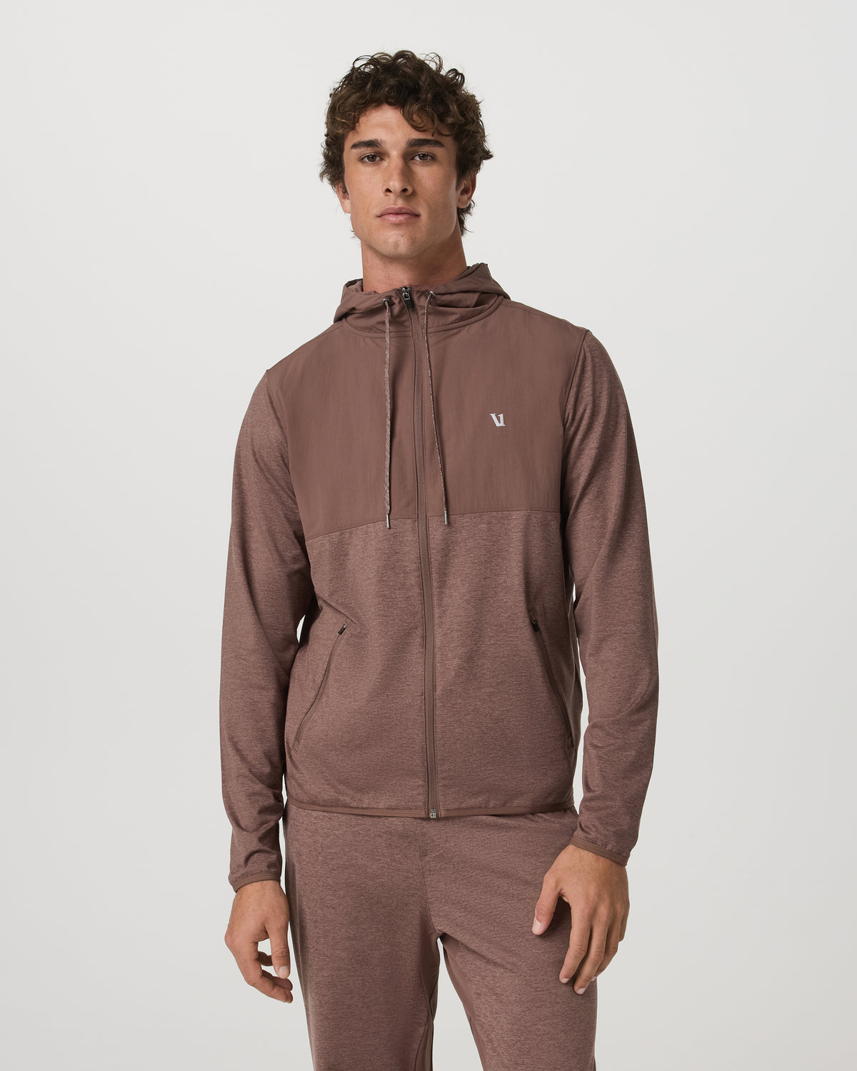 Men Vuori Sunday Element Jacket Men's Sable Heather Jacket