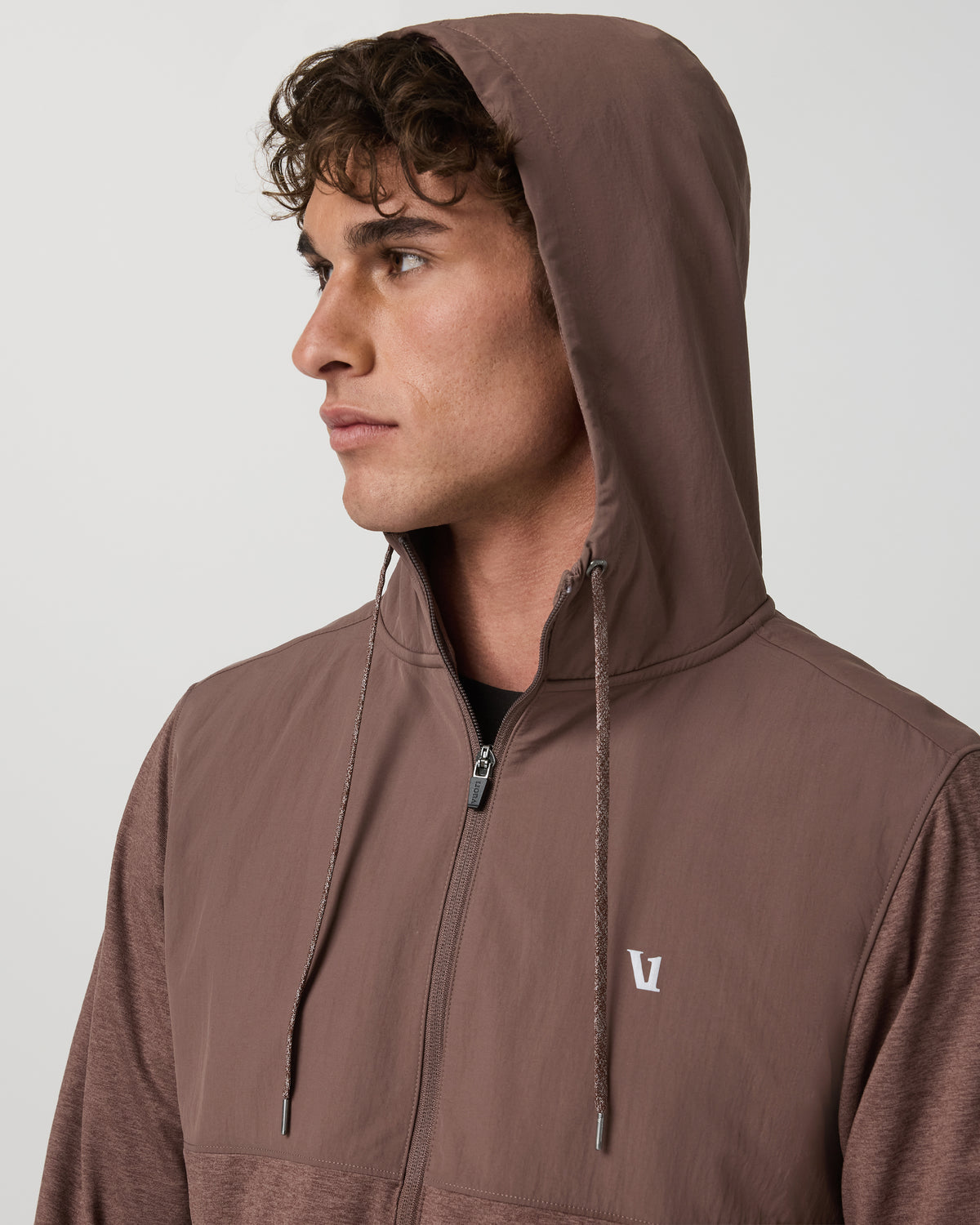 Men Vuori Sunday Element Jacket Men's Sable Heather Jacket