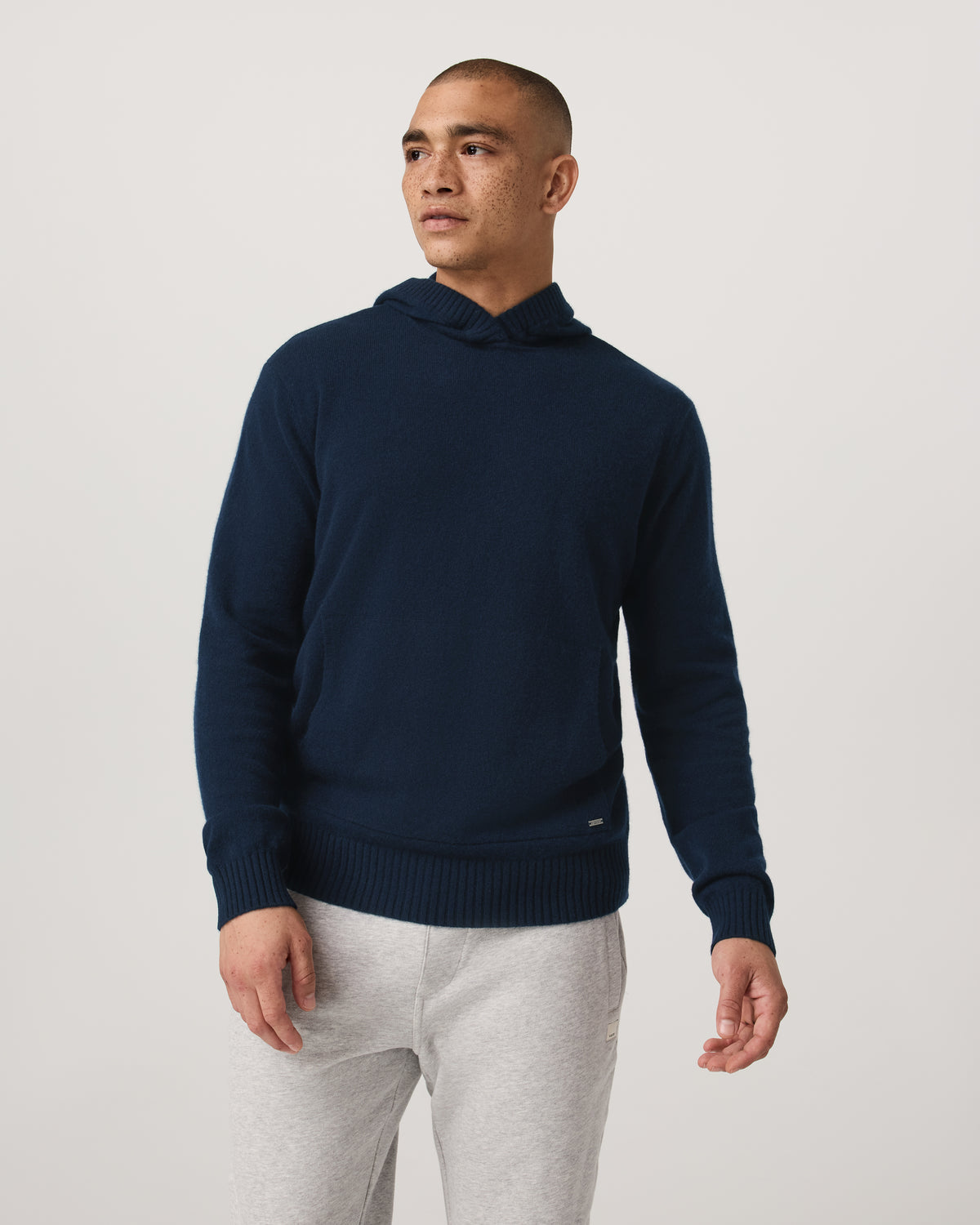Men Vuori Berik Cashmere Hoodie Men's Hoodie in Ink