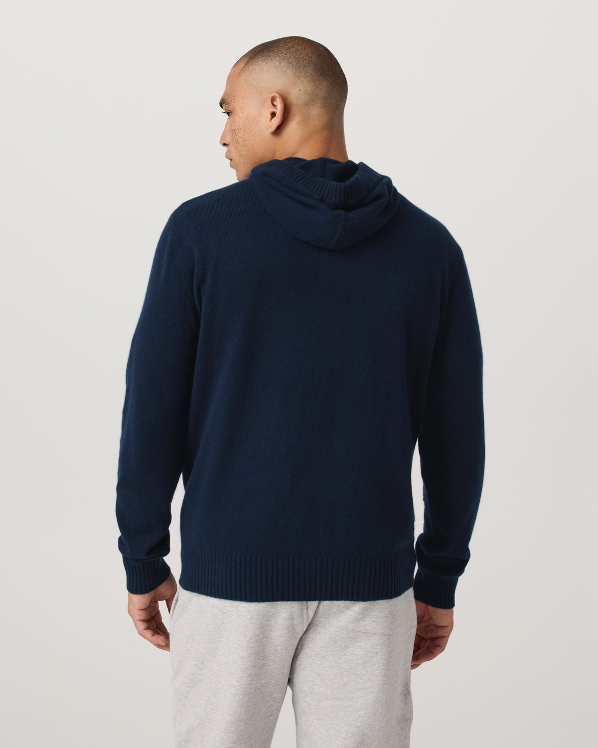 Men Vuori Berik Cashmere Hoodie Men's Hoodie in Ink
