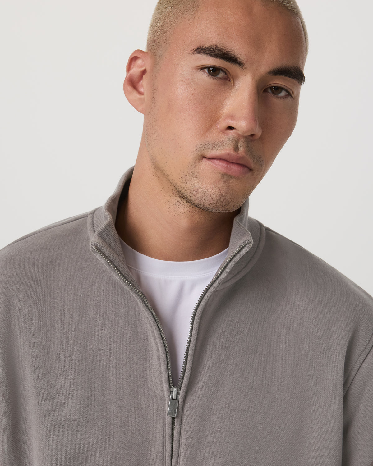 Men Vuori Seaside 1/2 Zip Classic Men's Cavern Grey Pullover