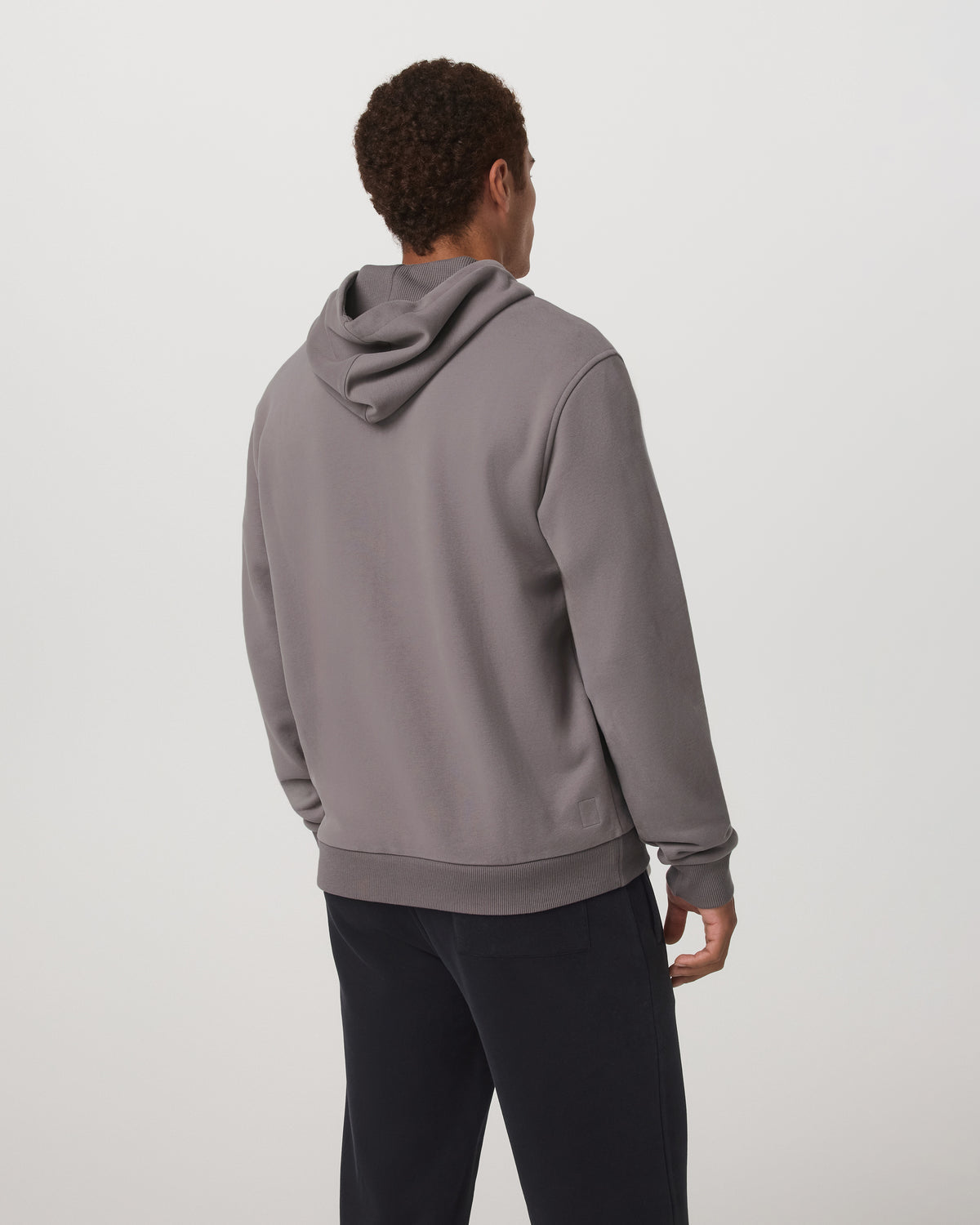 Men Vuori Seaside Full Zip 2.0 Men's Cavern Grey Full Zip Hoodie