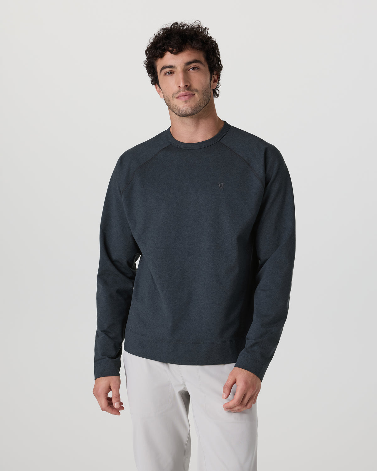 Men Vuori Coronado Crew Midnight Heather