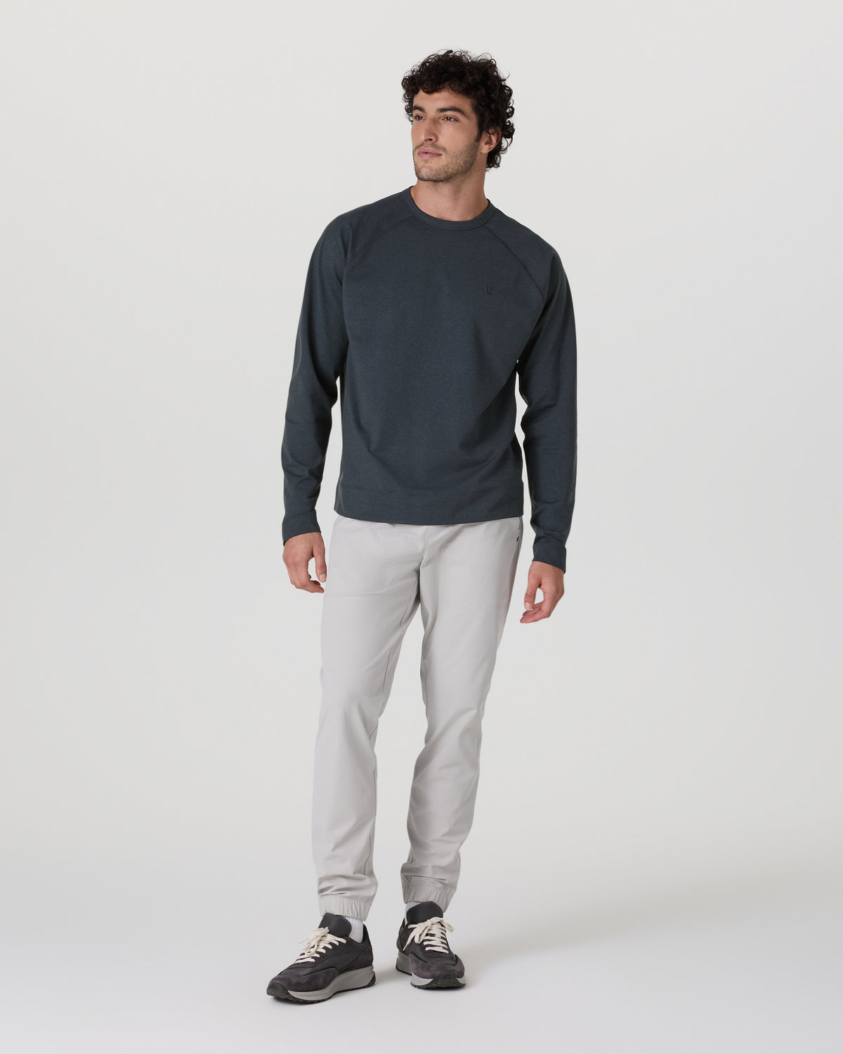 Men Vuori Coronado Crew Midnight Heather
