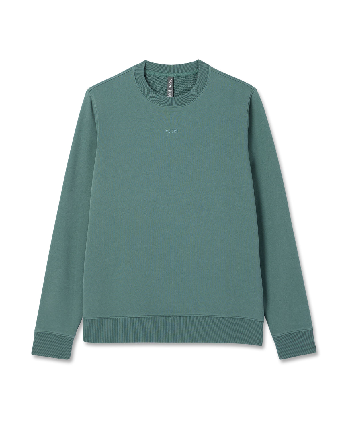 Men Vuori Cypress Logo Crew Men's Bluegrass Sweatshirt