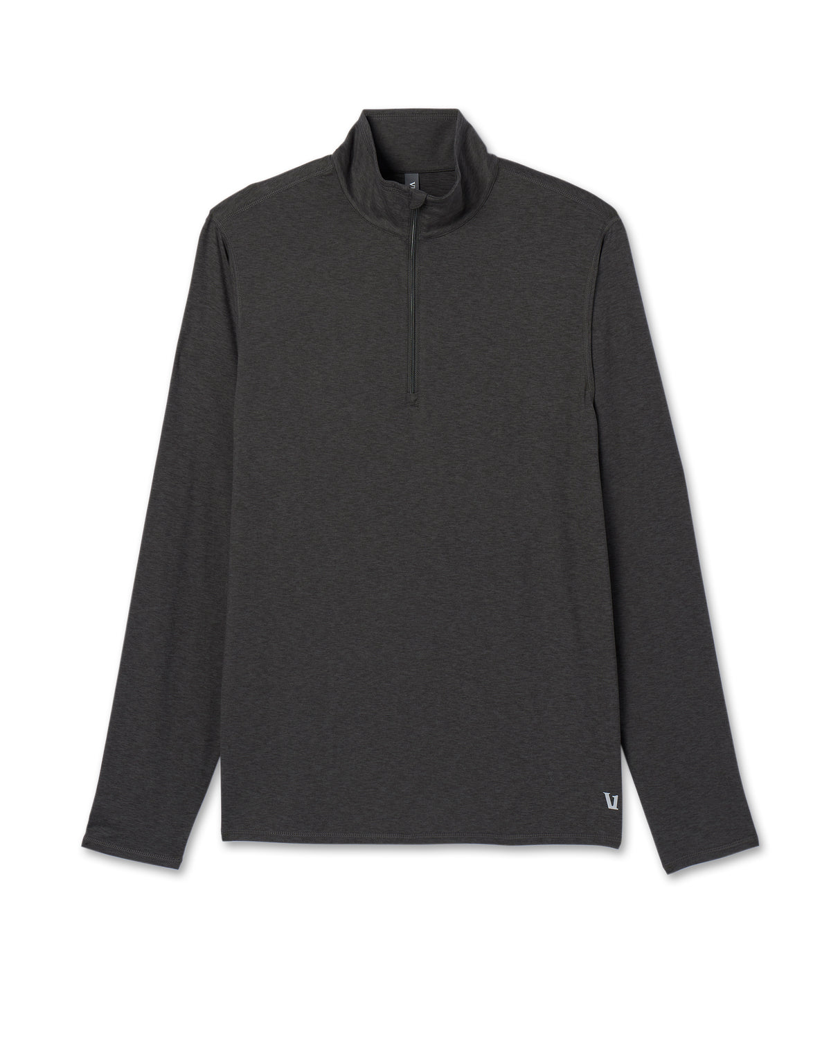 Men Vuori Ease Performance Half Zip 2.0 Charcoal Heather