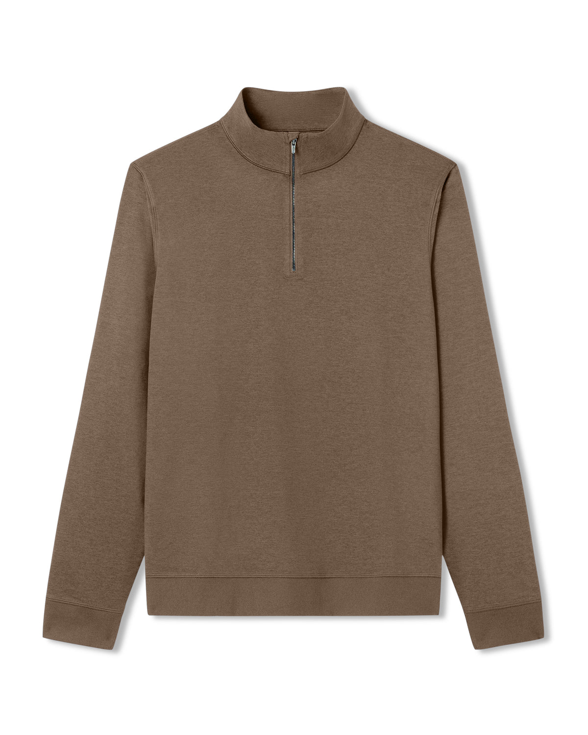 Men Vuori Coronado 1/2 Zip Men's Espresso Heather Pullover