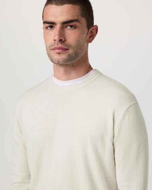 Men Vuori Fluent Sweater Men's Winter Grey Cashmere Sweater
