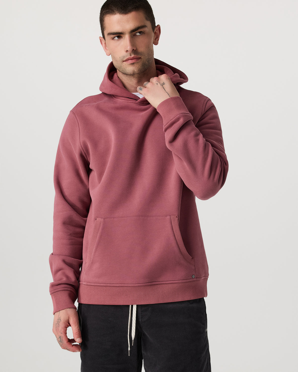 Men Vuori Seaside Pullover Hoodie Men's Berry Pullover Hoodie