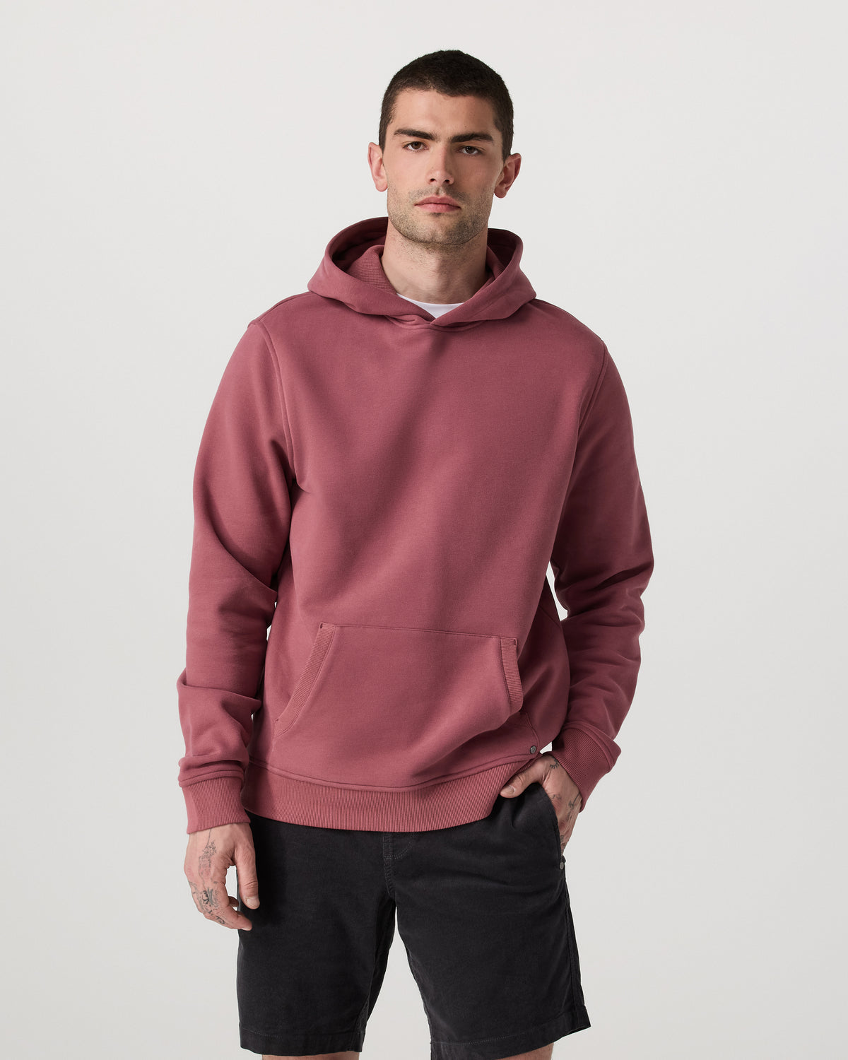 Men Vuori Seaside Pullover Hoodie Men's Berry Pullover Hoodie