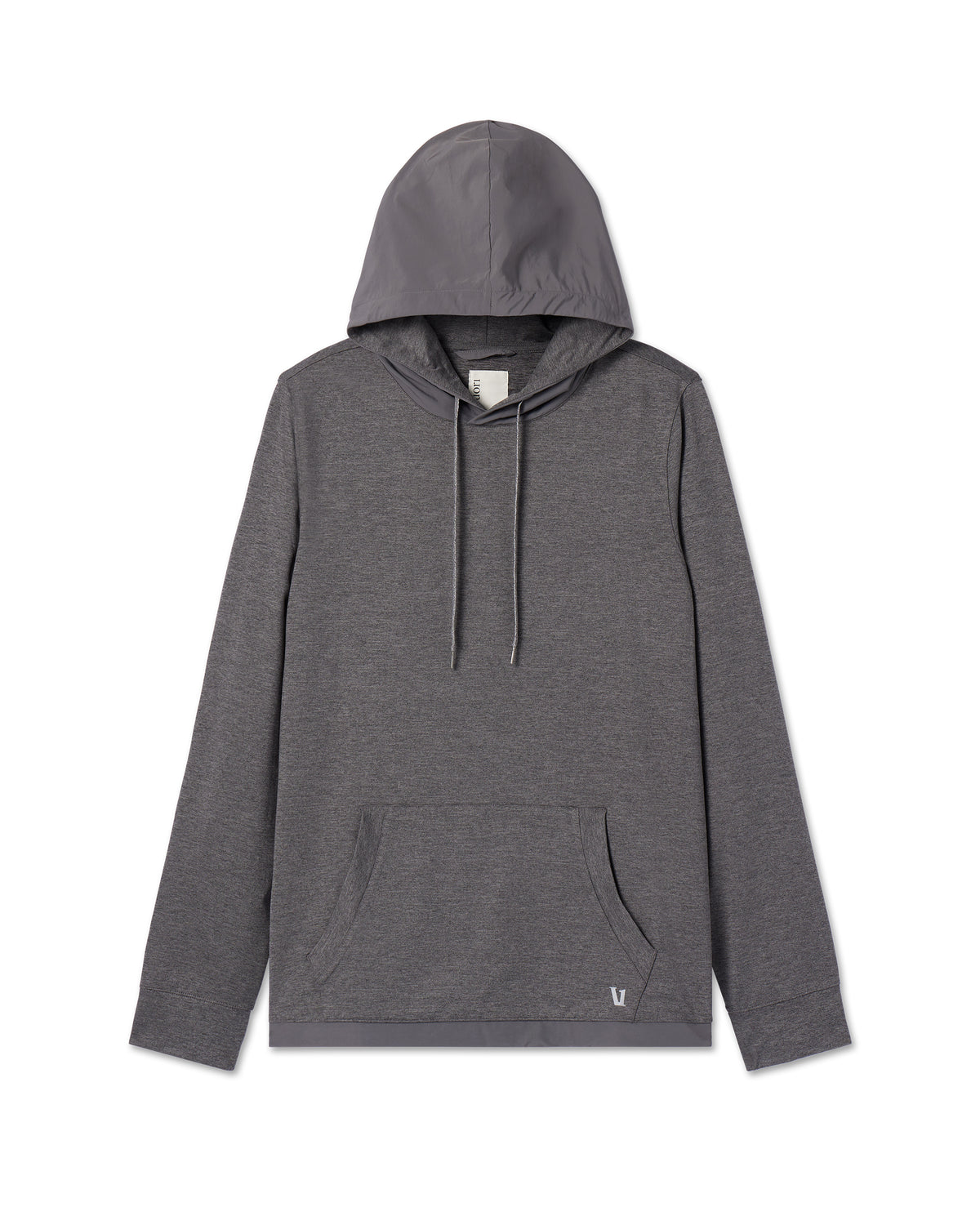Men Vuori Sunday Element Hoodie Charcoal Heather