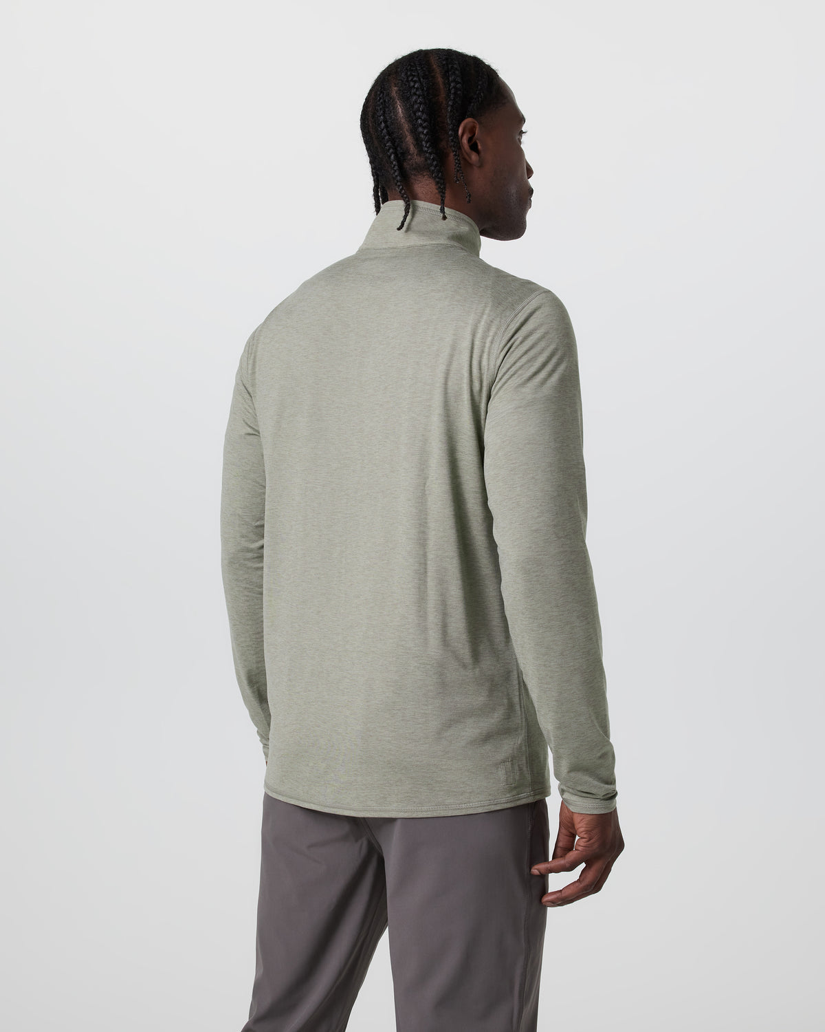 Men Vuori Ease Performance Half Zip 2.0 Laurel Heather