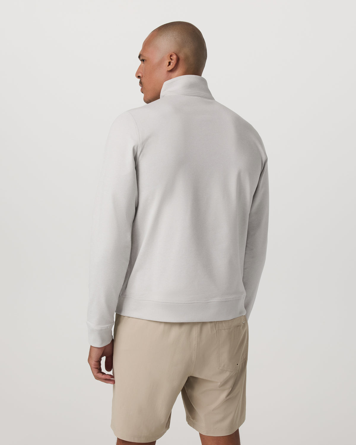 Men Vuori Coronado 1/2 Zip Men's Salt Heather Pullover