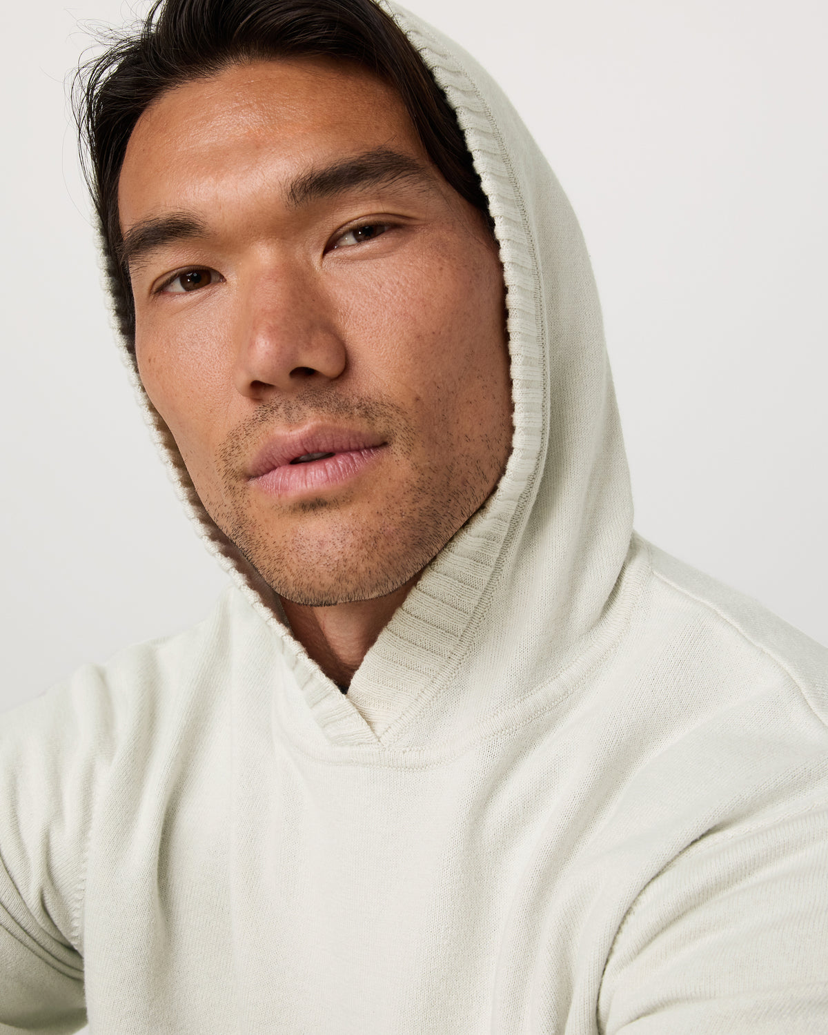 Men Vuori Fluent Sweater Hoodie Men's Winter Grey Cashmere Hoodie