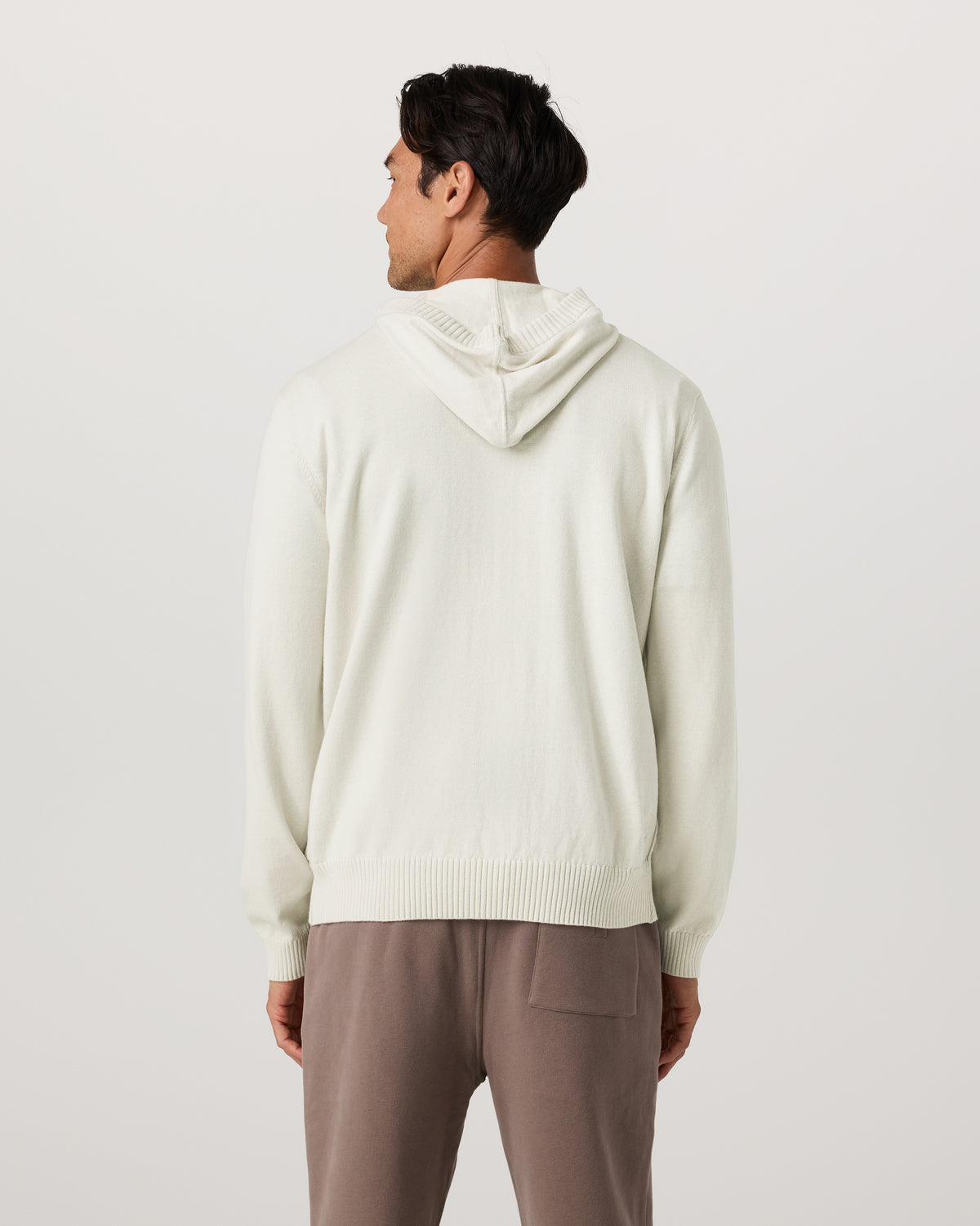 Men Vuori Fluent Sweater Hoodie Men's Winter Grey Cashmere Hoodie