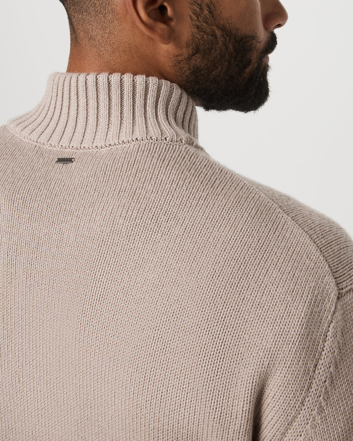 Men Vuori Denver Full Zip Sweater Men's Willow Grey Zip Sweater