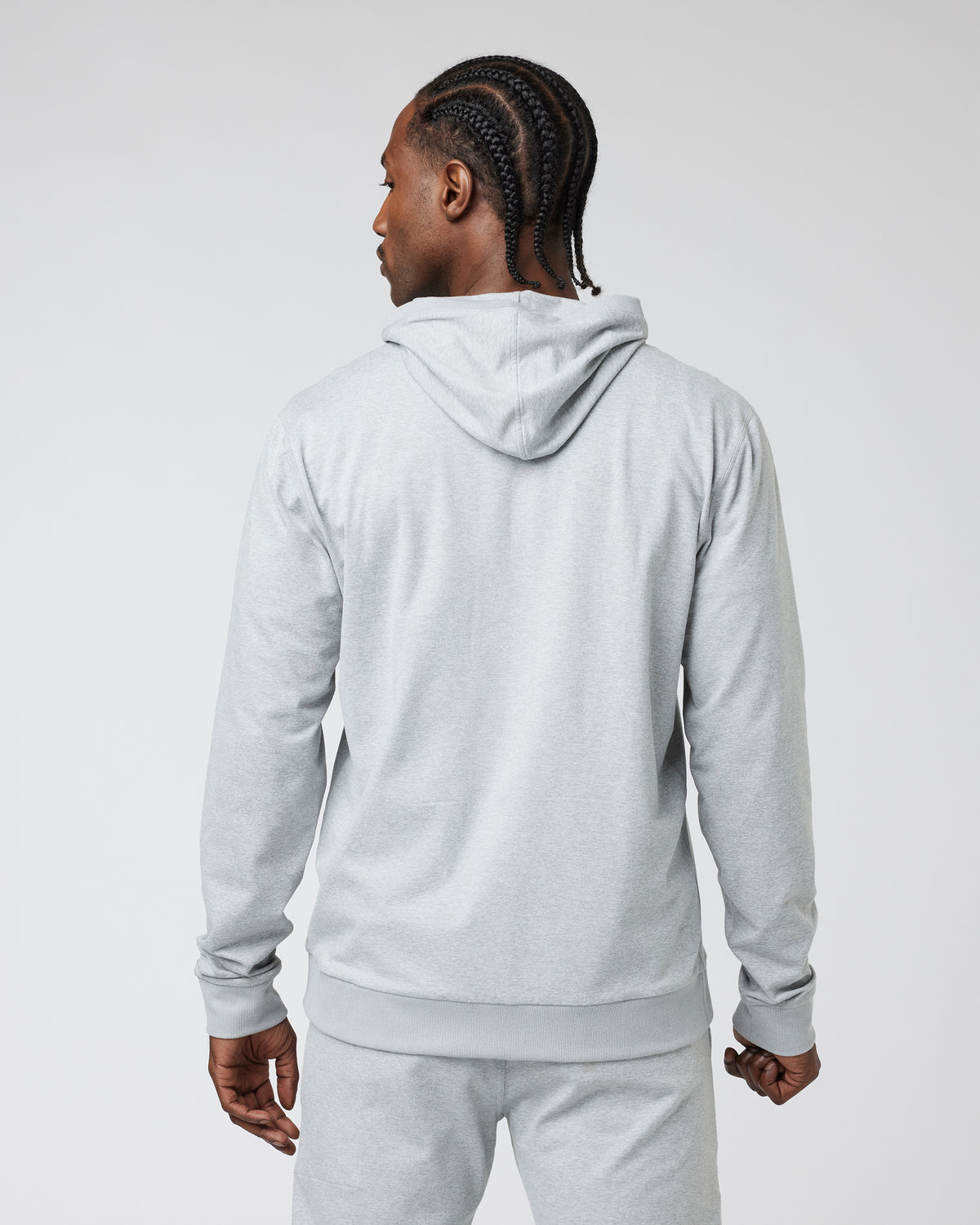 Men Vuori Coronado Hoodie Men's Heather Grey Hoodie