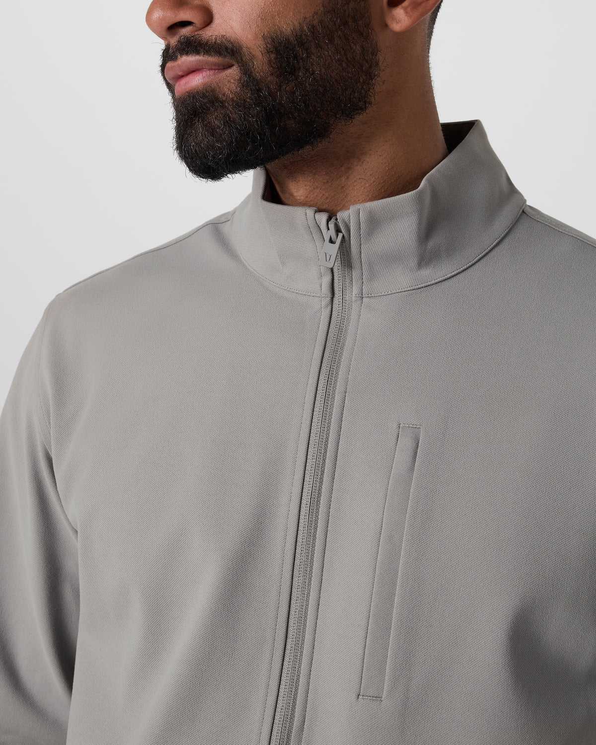 Men Vuori MetaAdapt Full Zip Shiitake