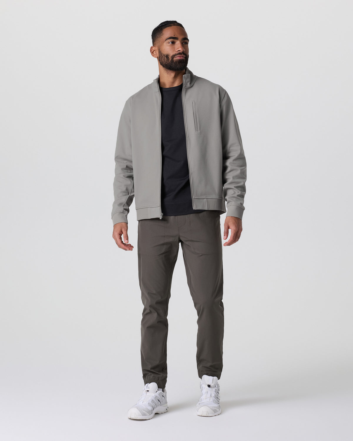 Men Vuori MetaAdapt Full Zip Shiitake