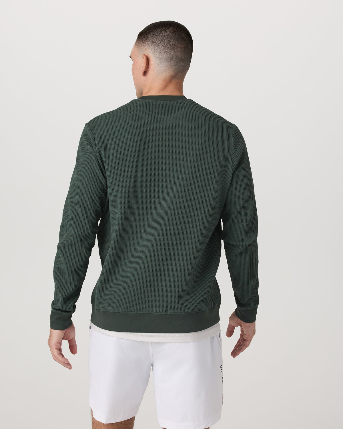 Men Vuori Jamestown Crew Men's Aspen Pullover Crewneck