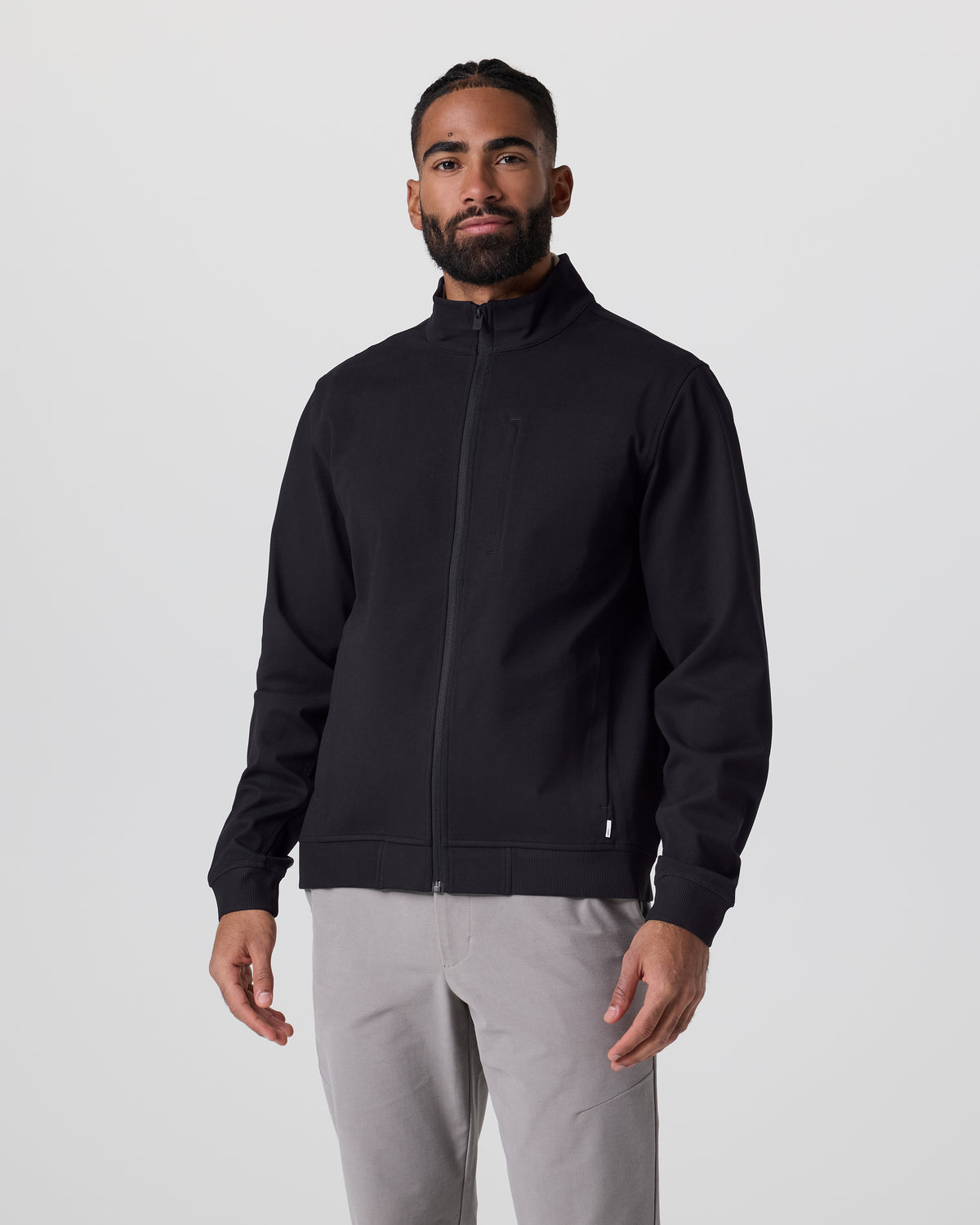 Men Vuori MetaAdapt Full Zip Black