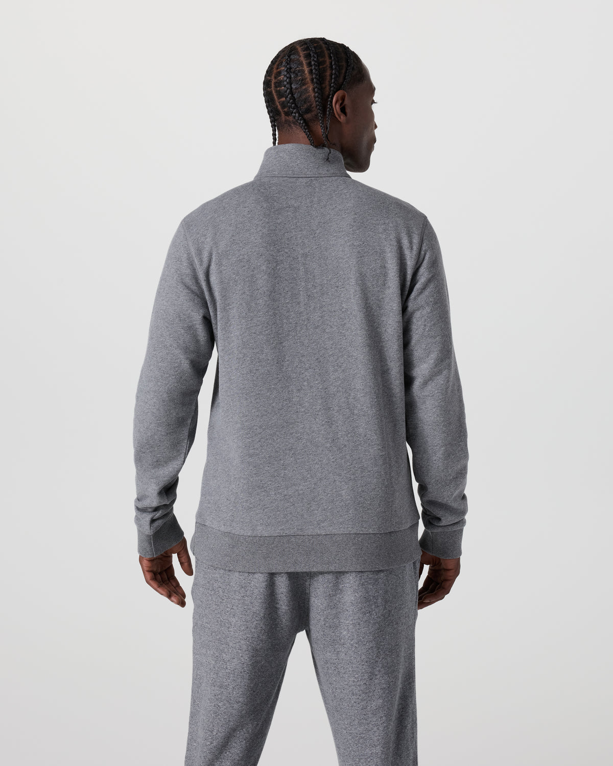 Men Vuori Cypress 1/4 Zip 2.0 Heather Grey