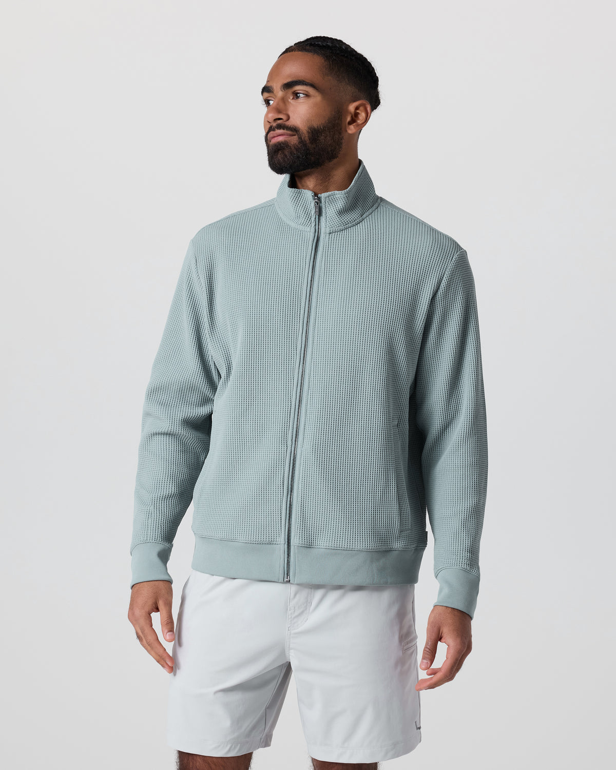 Men Vuori Jamestown Full Zip Mist