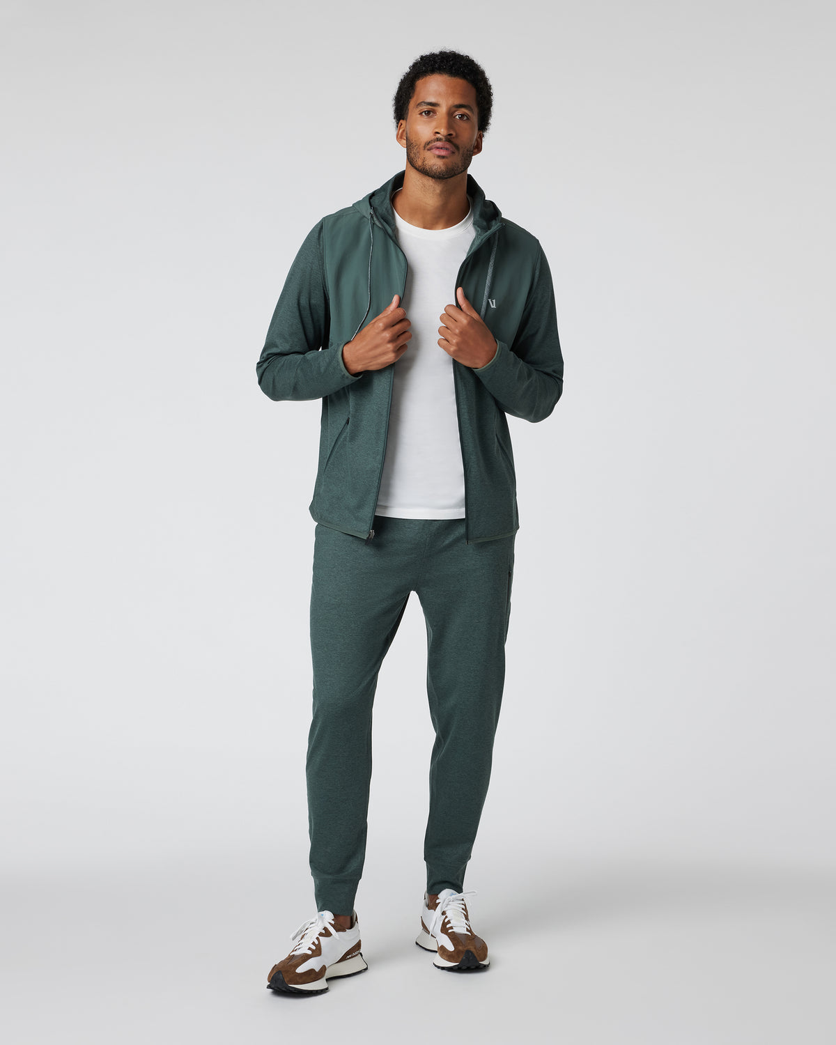 Men Vuori Sunday Element Jacket Aspen Heather Jacket