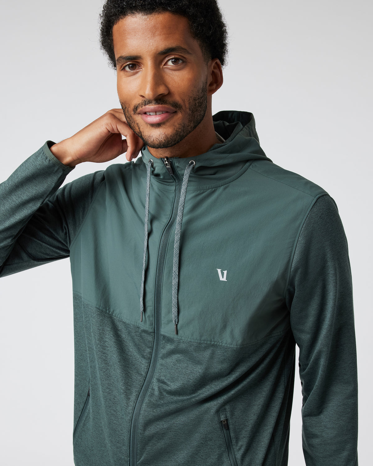 Men Vuori Sunday Element Jacket Aspen Heather Jacket