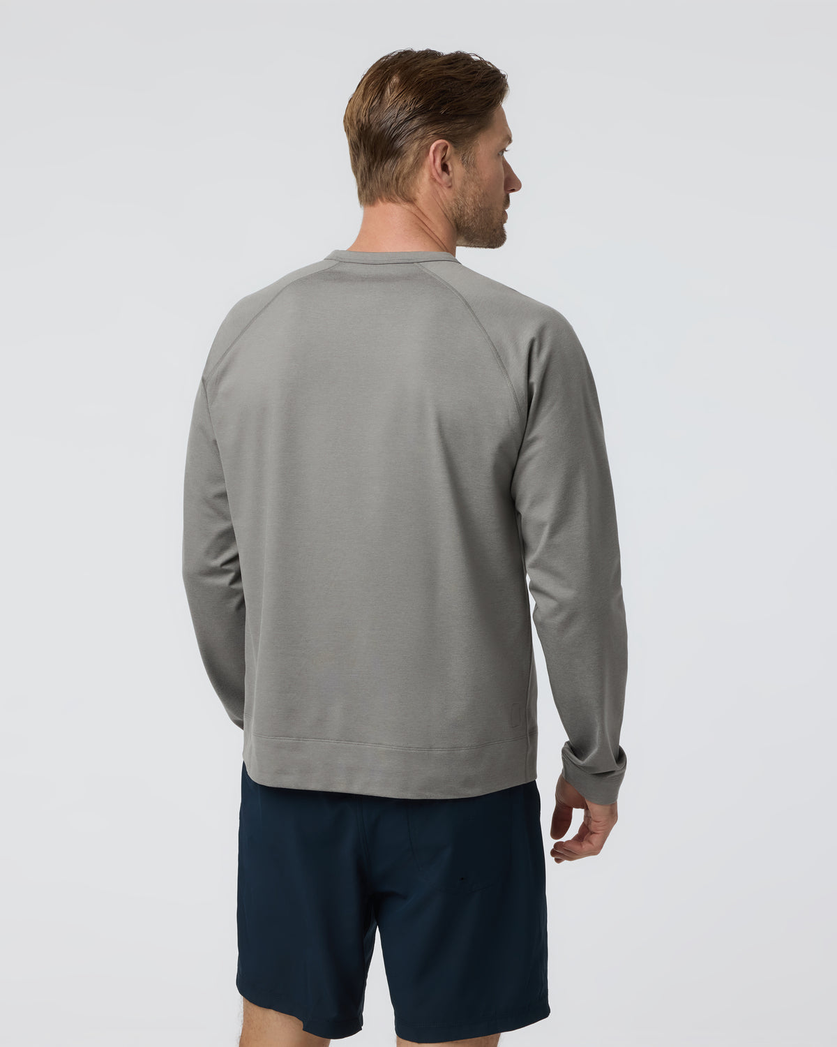 Men Vuori Coronado Crew Dolomite Heather