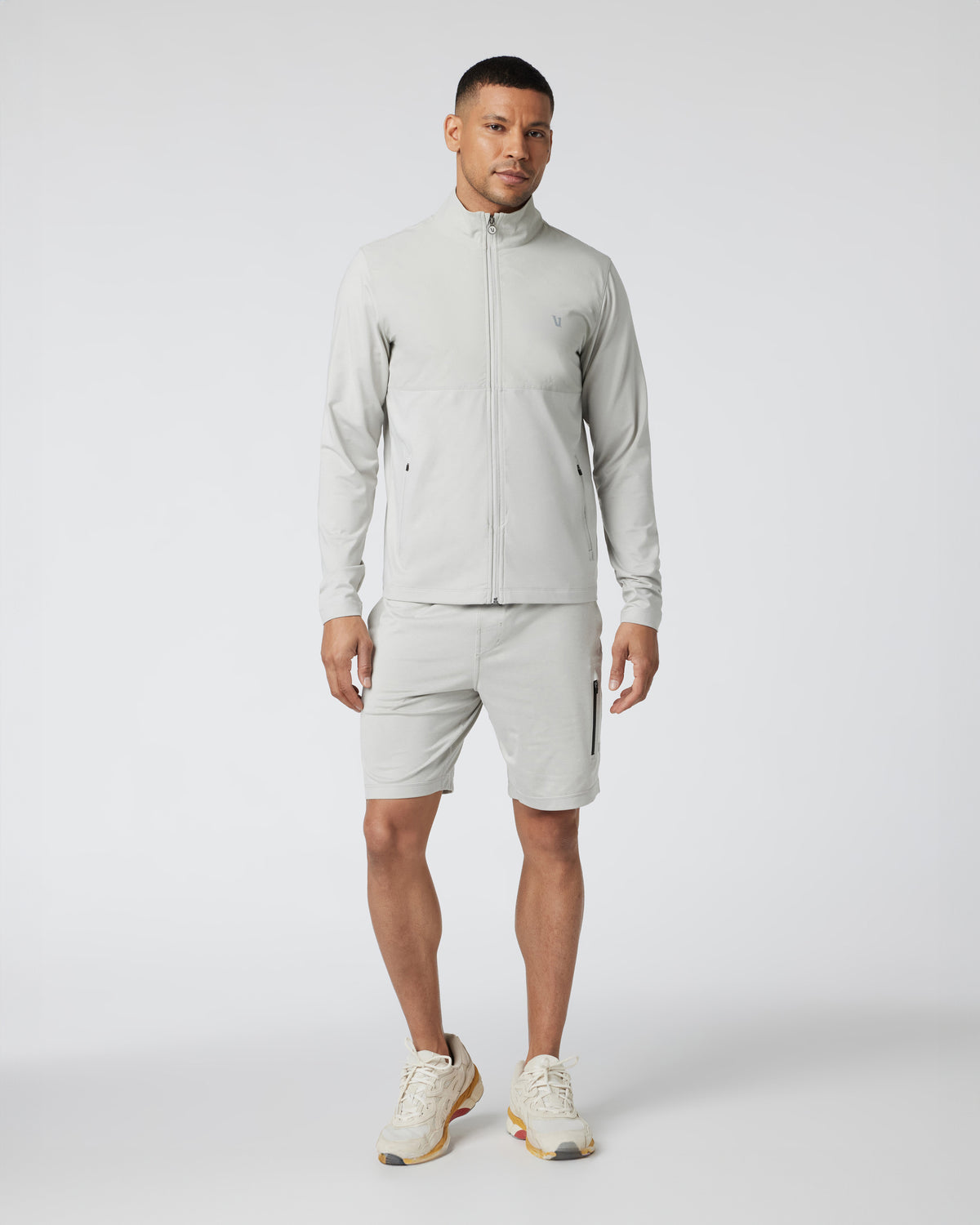 Men Vuori Sunday Element Track Jacket Vapor Heather