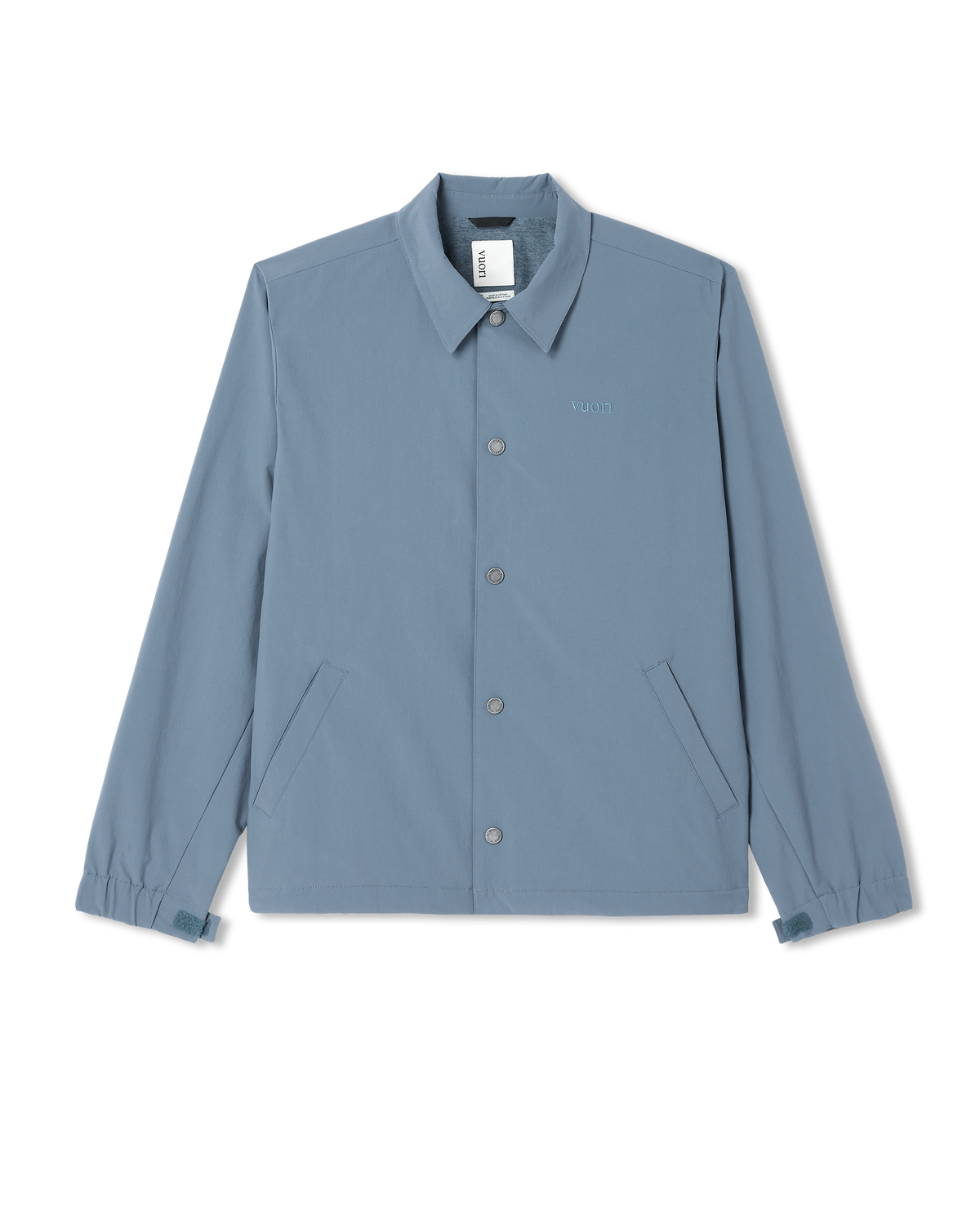 Men Vuori V1 Coach Jacket Men's Blue Sea Jacket