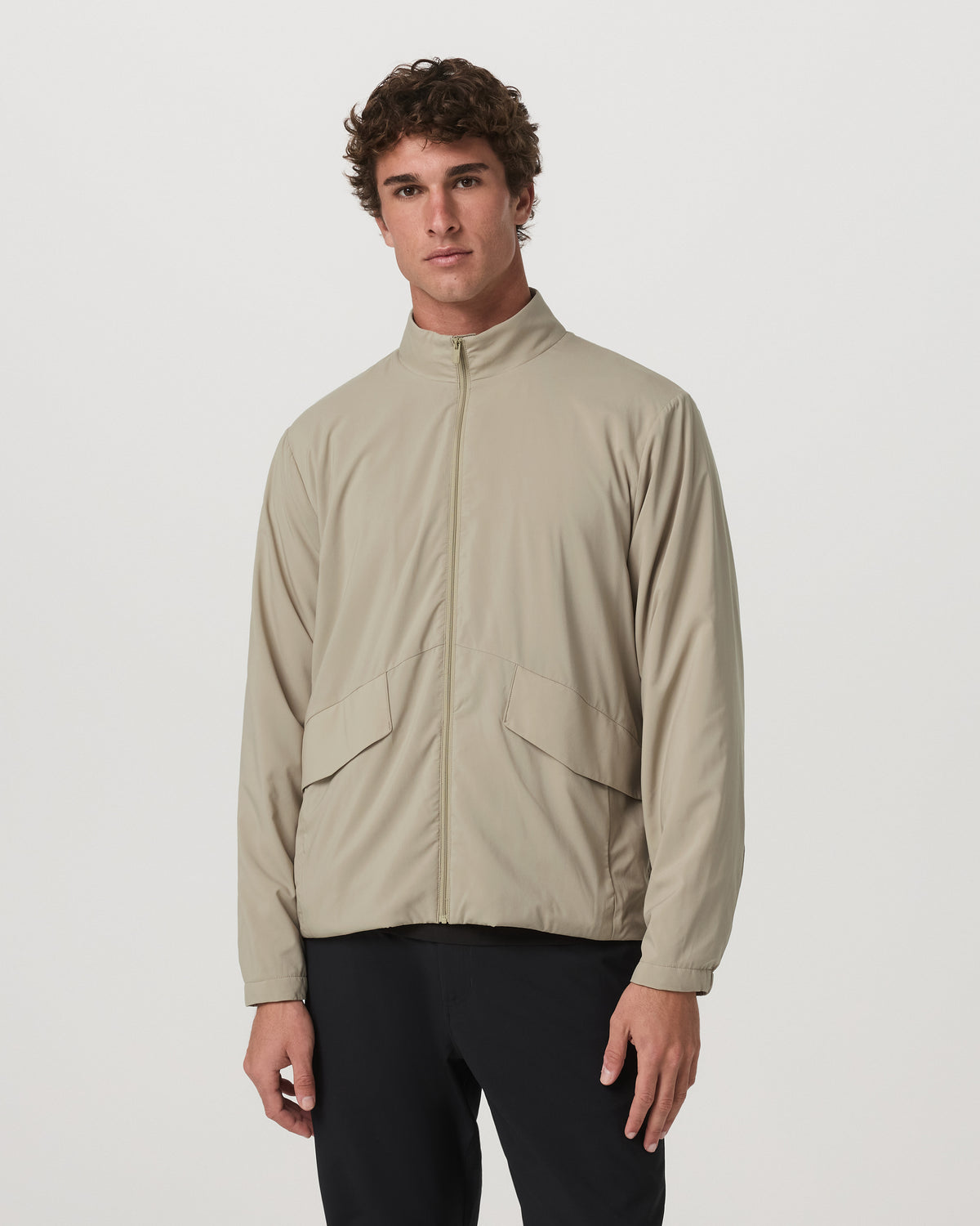 Men Vuori Octa Wind Shell Multi-Purpose Men's Truffle Jacket