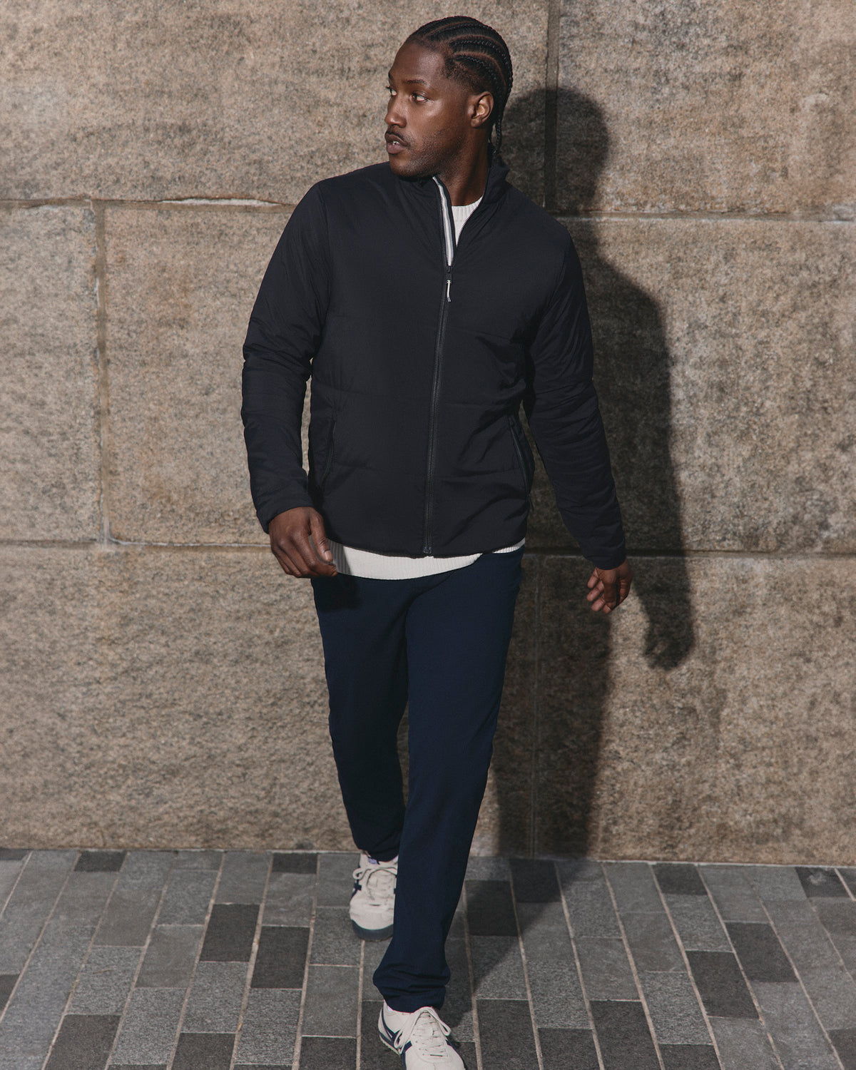 Men Vuori Echo Insulated Jacket 2.0 Black Lightweight Jacket