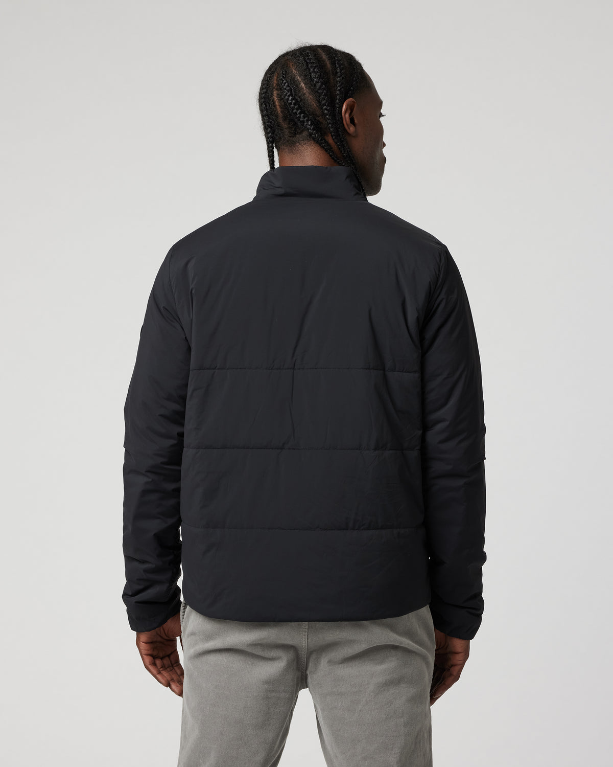 Men Vuori Echo Insulated Jacket 2.0 Black Lightweight Jacket