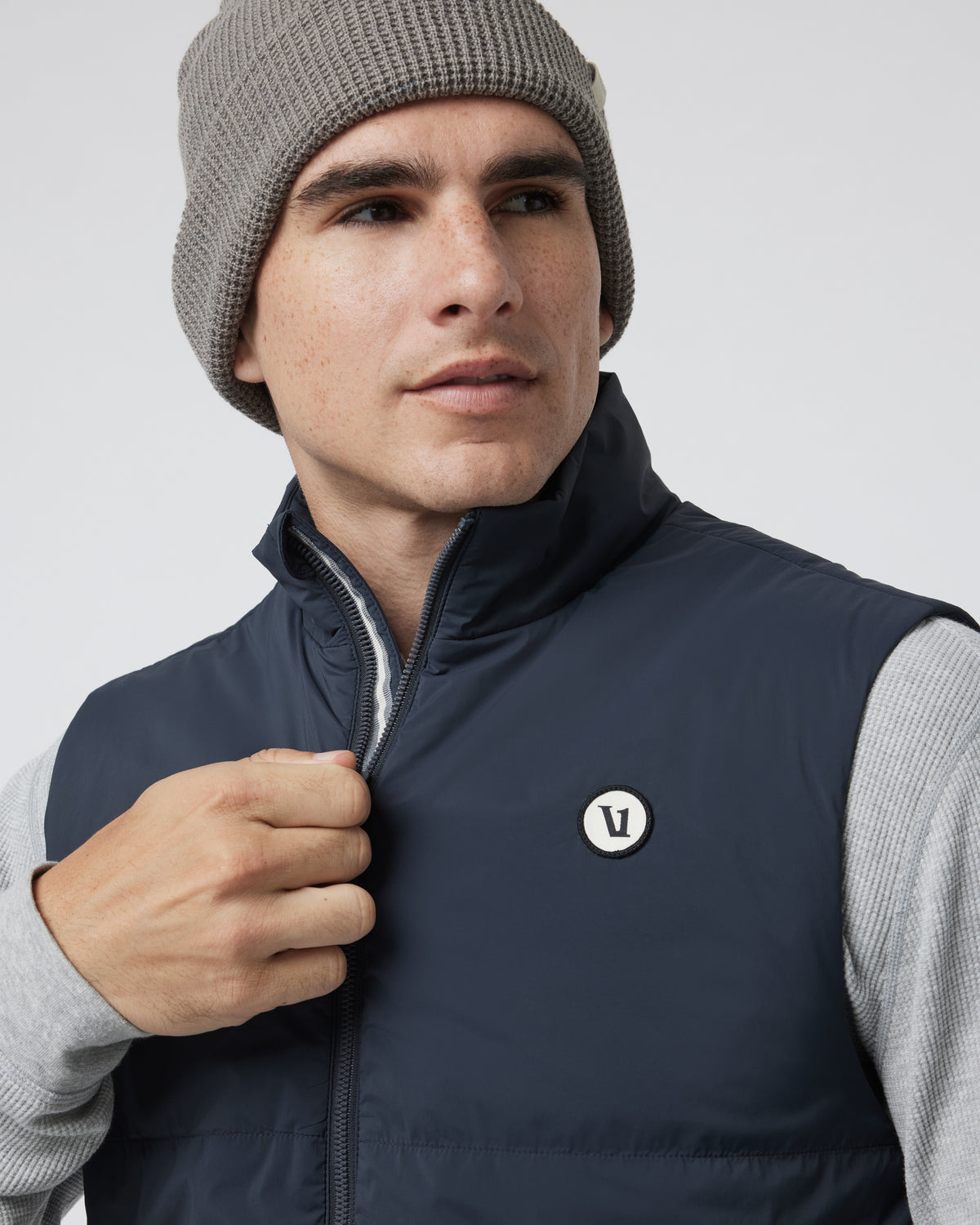 Men Vuori Echo Insulated Vest 2.0 Men's Navy Vest