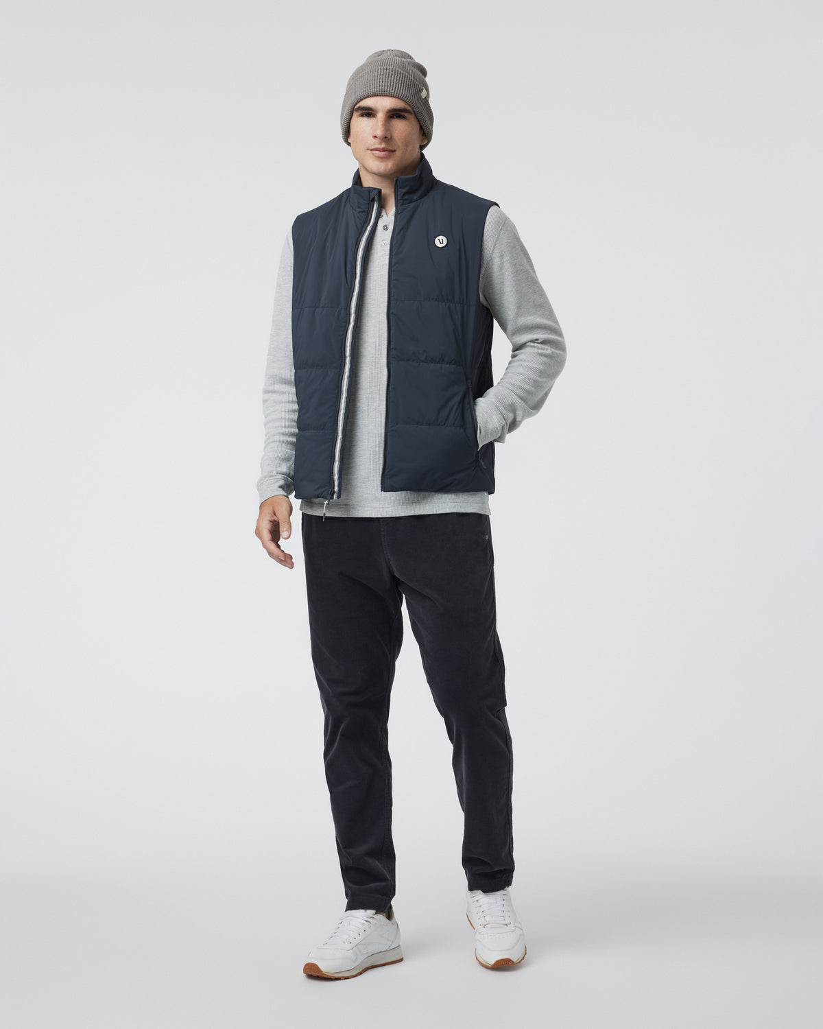 Men Vuori Echo Insulated Vest 2.0 Men's Navy Vest